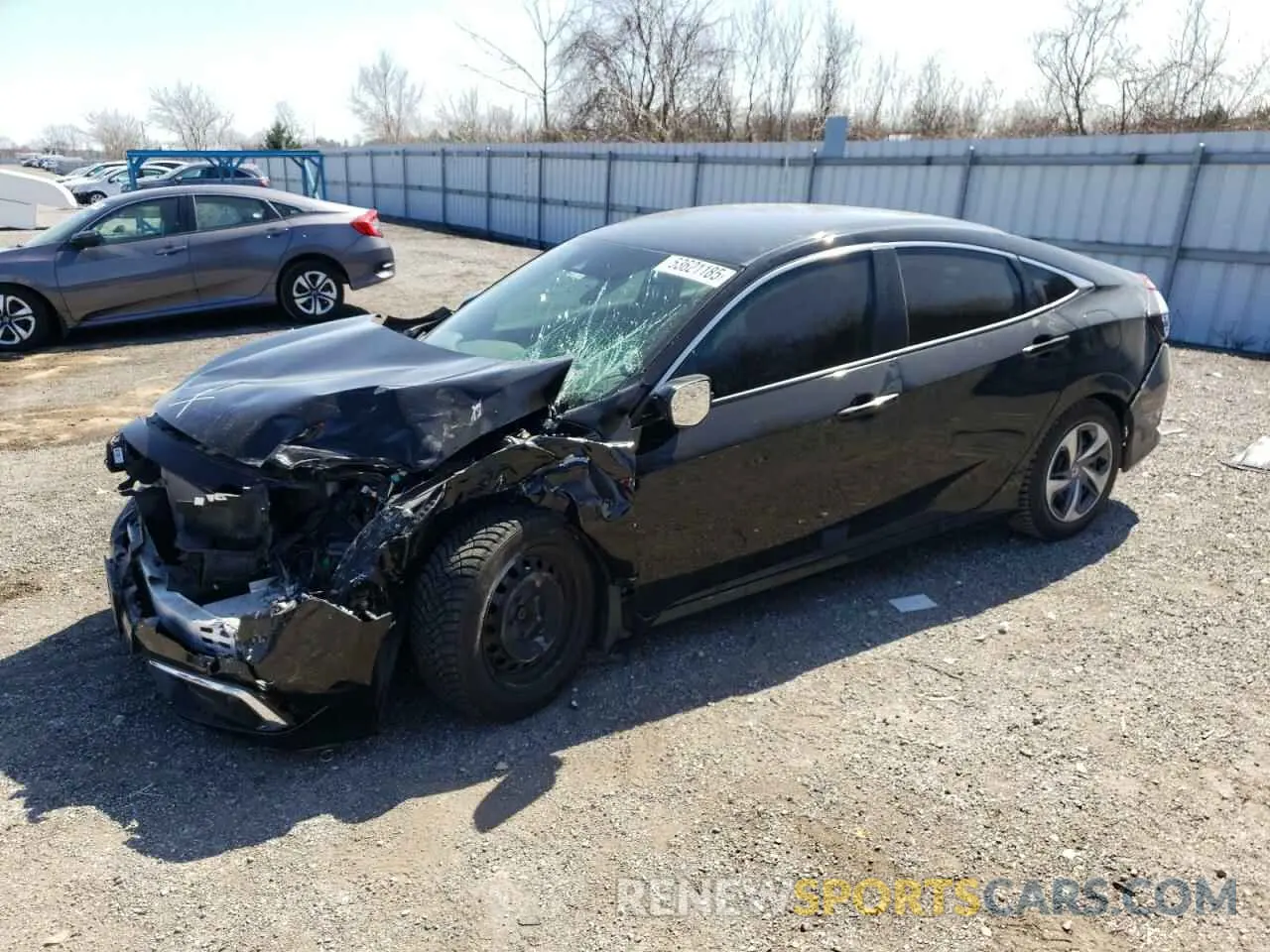 1 fotografías del automóvil dañado 2HGFC2F58LH024354 HONDA CIVIC 2020
