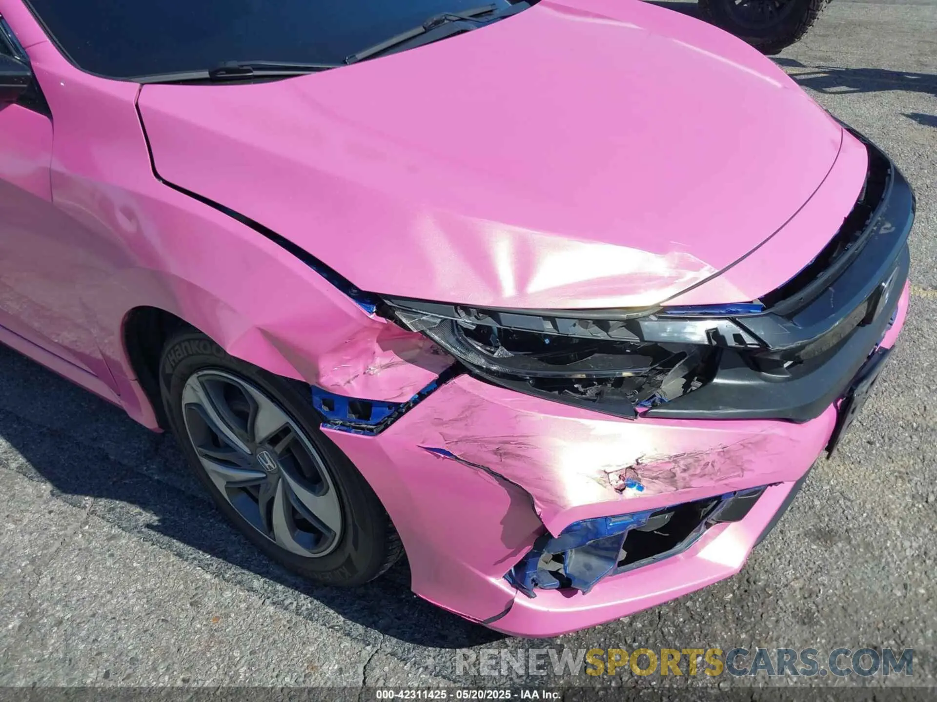 17 fotografías del automóvil dañado 2HGFC2F60LH512433 HONDA CIVIC 2020