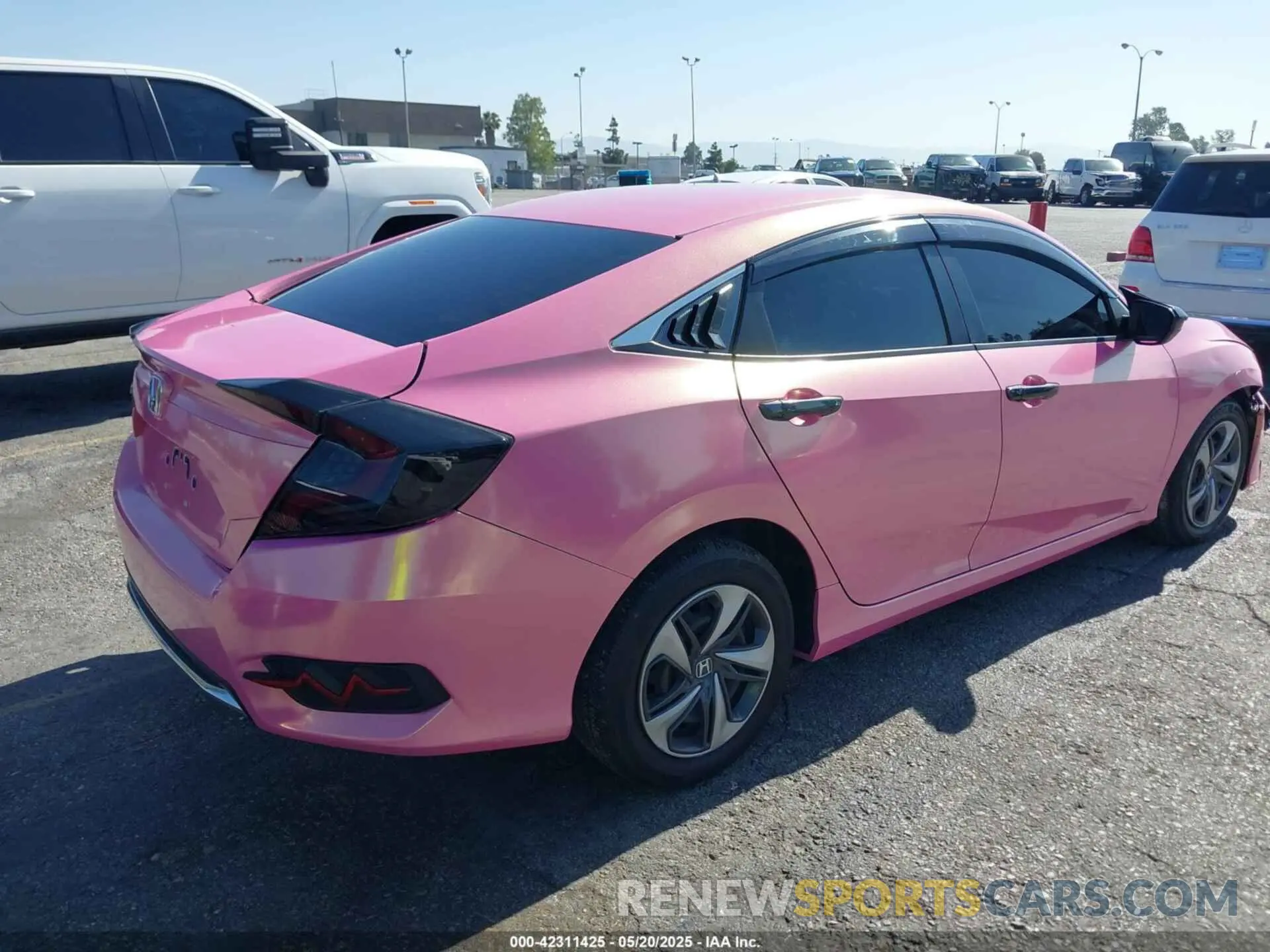 4 fotografías del automóvil dañado 2HGFC2F60LH512433 HONDA CIVIC 2020