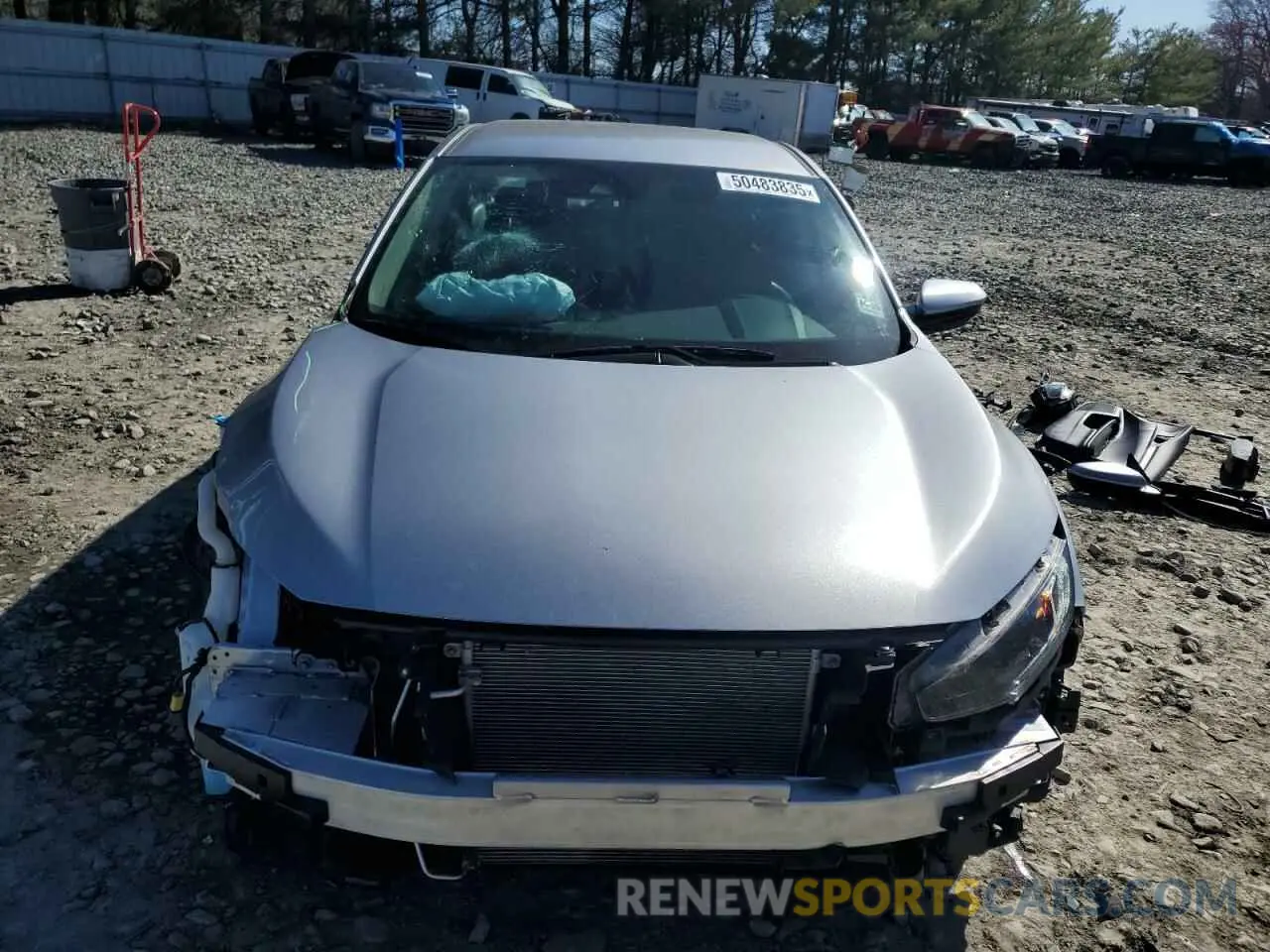 5 fotografías del automóvil dañado 2HGFC2F60LH533041 HONDA CIVIC 2020