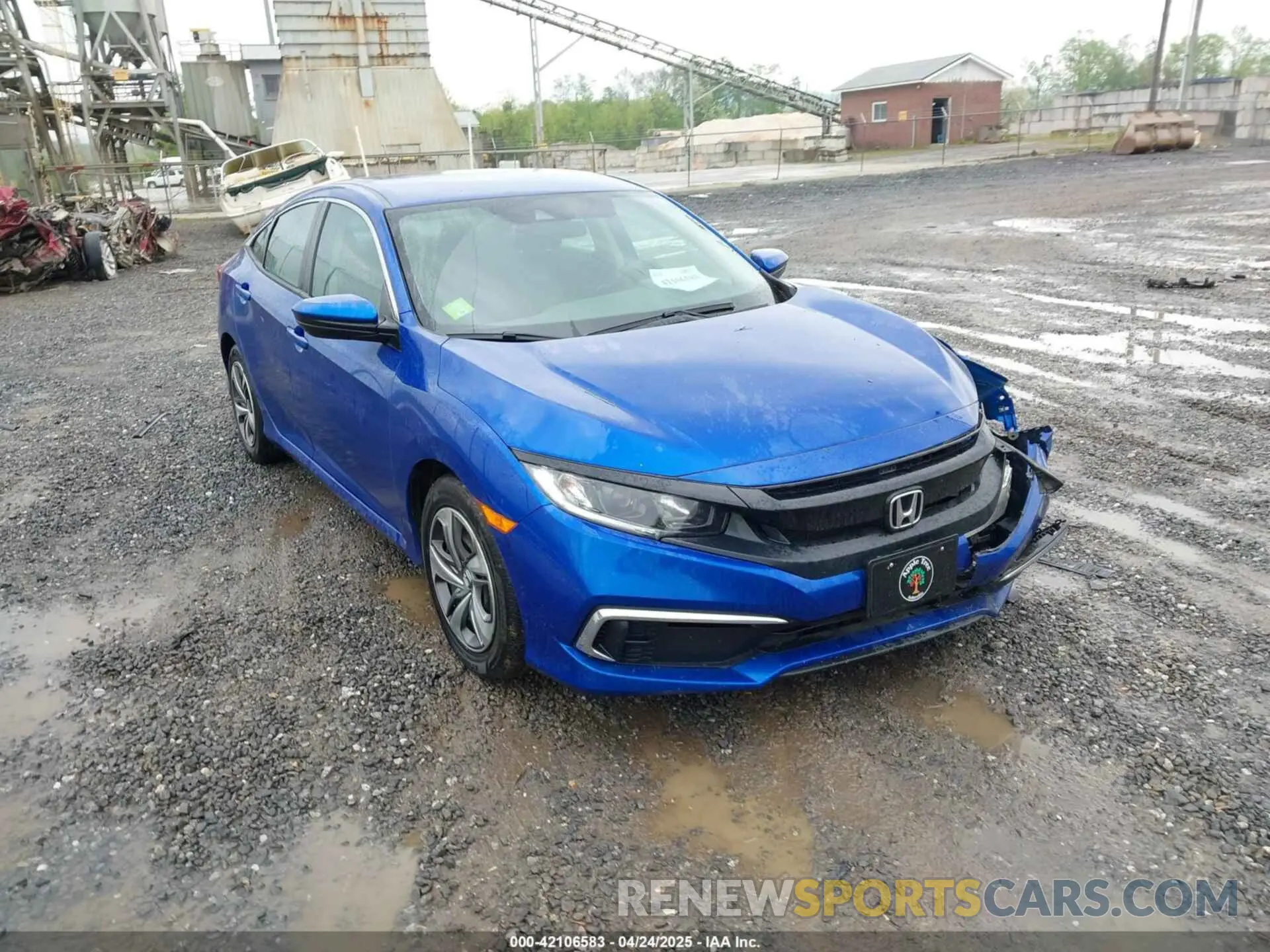 1 fotografías del automóvil dañado 2HGFC2F60LH548509 HONDA CIVIC 2020