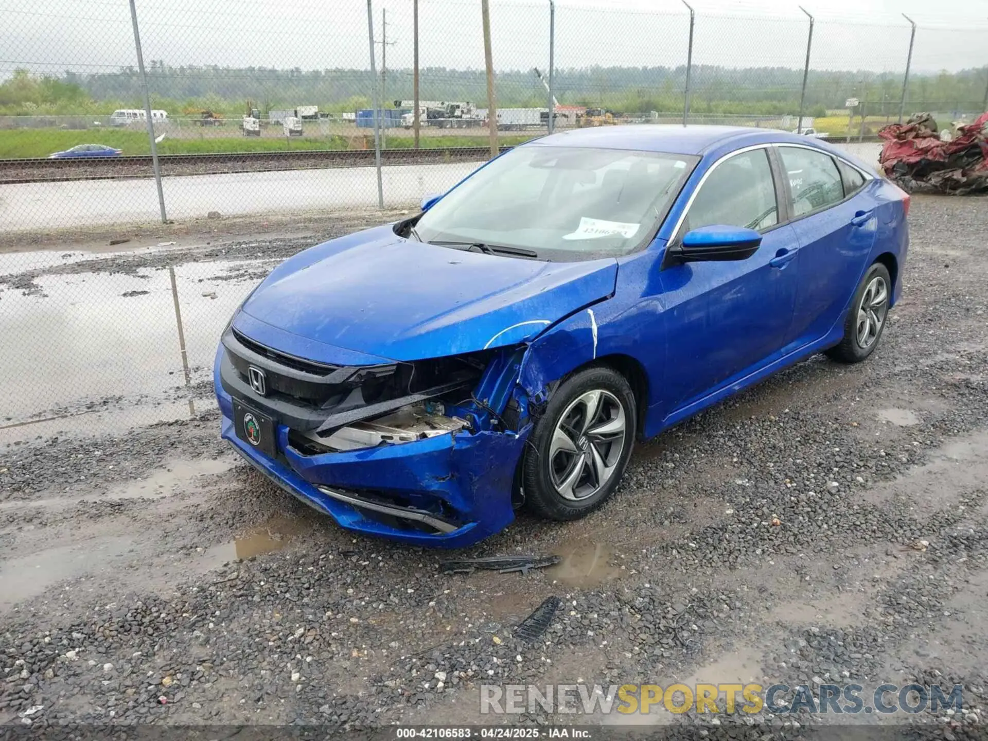 2 fotografías del automóvil dañado 2HGFC2F60LH548509 HONDA CIVIC 2020
