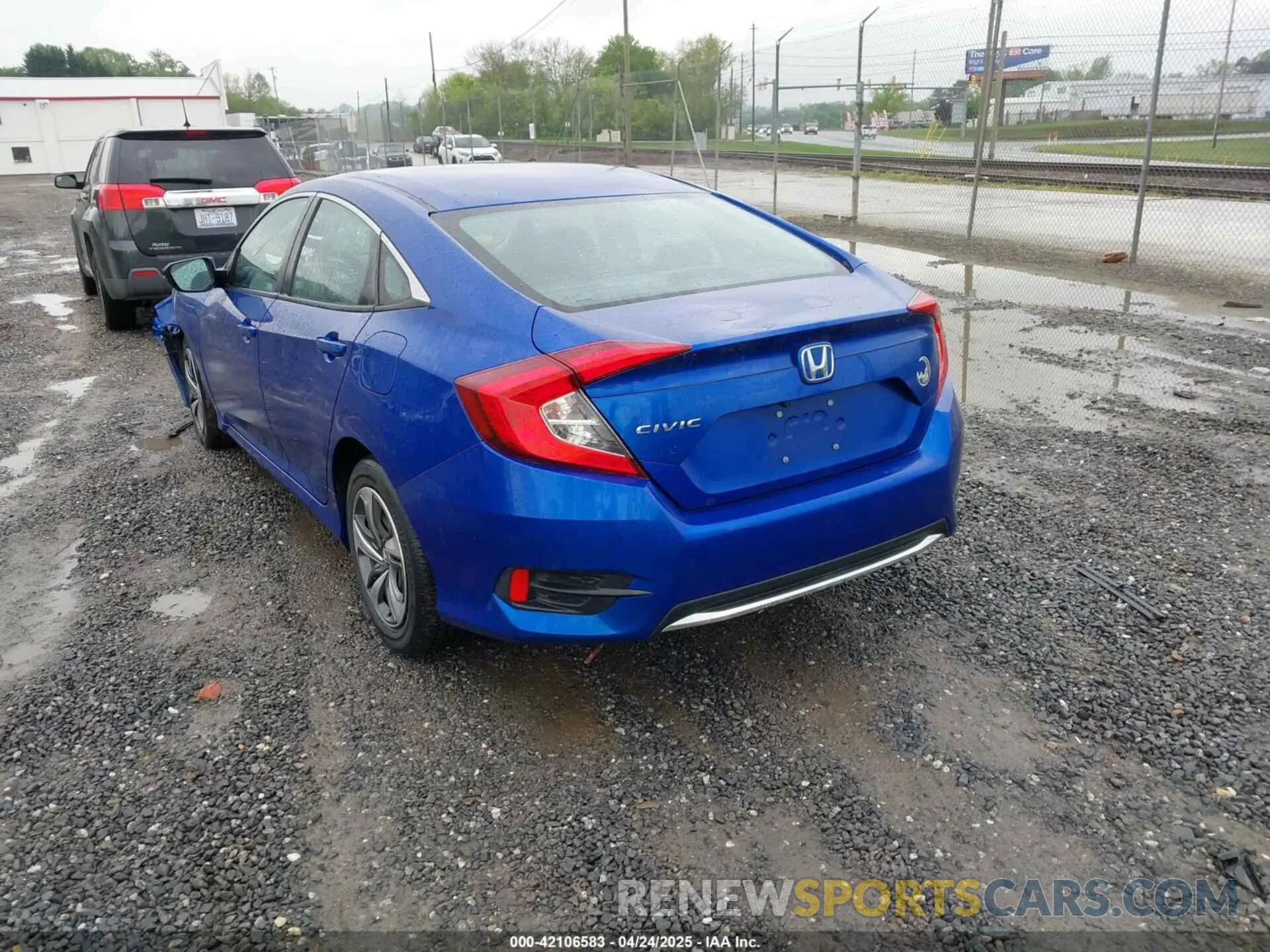 3 fotografías del automóvil dañado 2HGFC2F60LH548509 HONDA CIVIC 2020