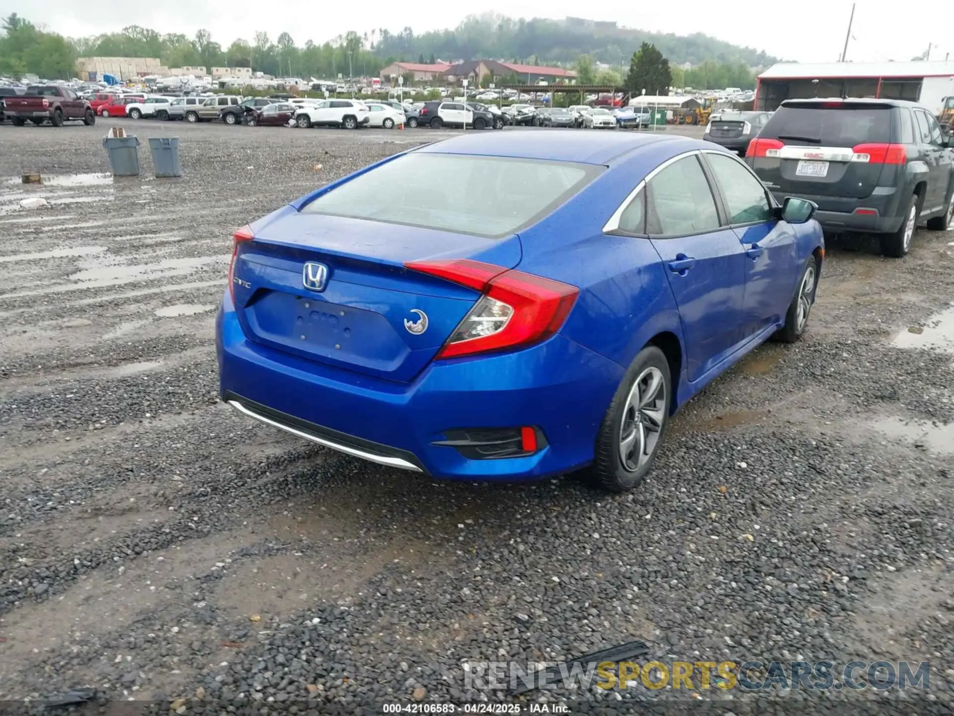 4 fotografías del automóvil dañado 2HGFC2F60LH548509 HONDA CIVIC 2020