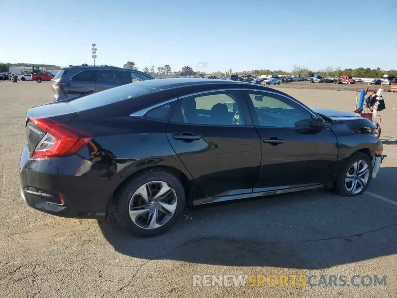 3 fotografías del automóvil dañado 2HGFC2F60LH563396 HONDA CIVIC 2020