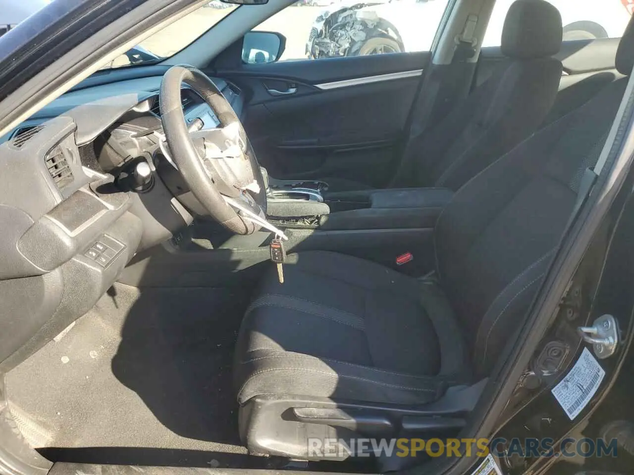 7 fotografías del automóvil dañado 2HGFC2F60LH563396 HONDA CIVIC 2020