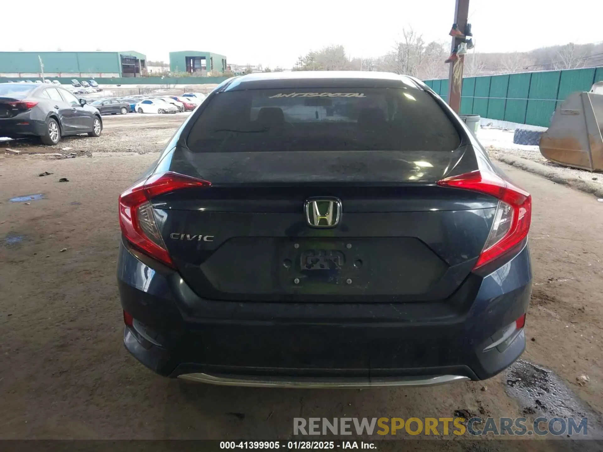 16 fotografías del automóvil dañado 2HGFC2F60LH564516 HONDA CIVIC 2020