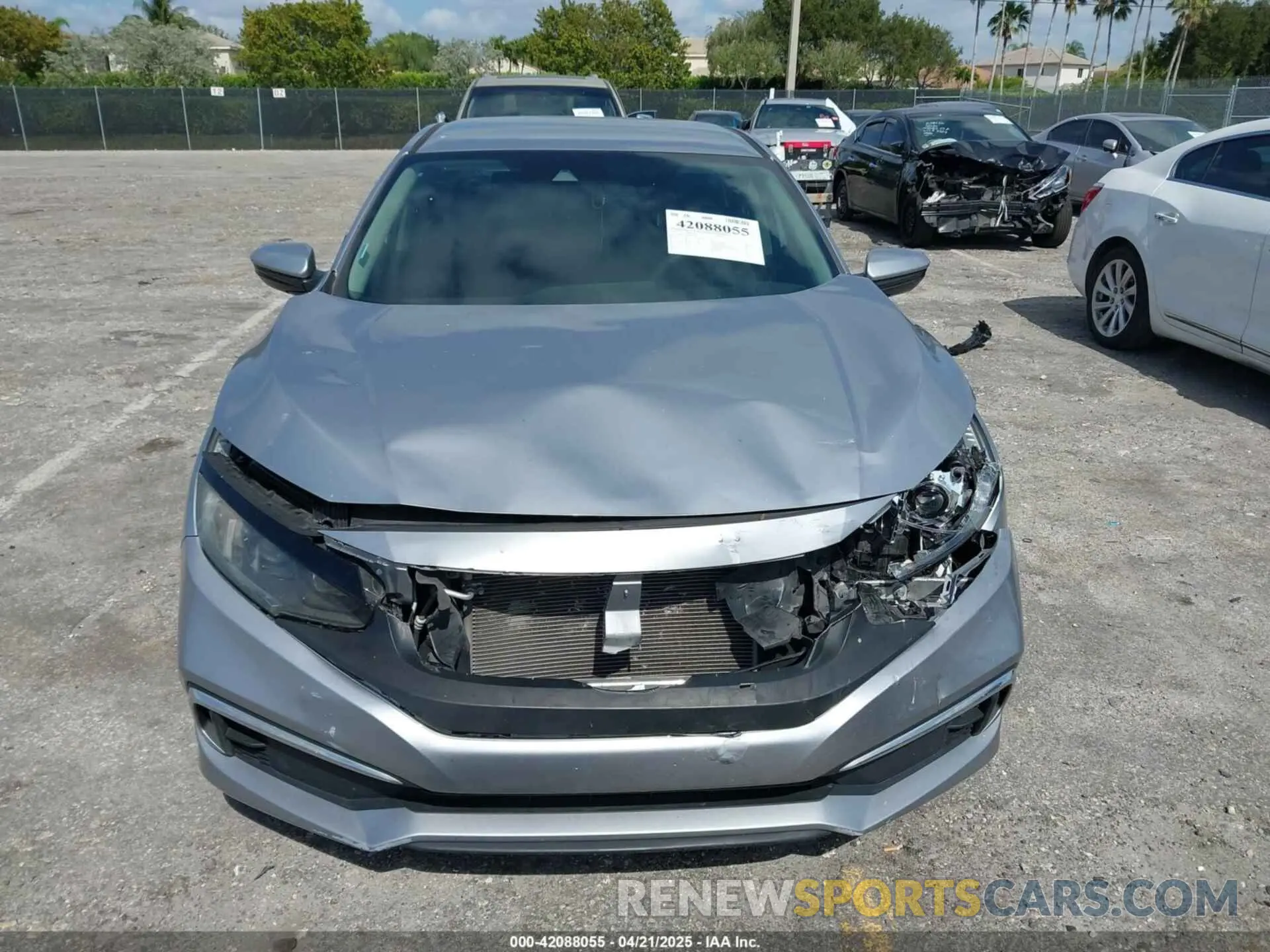 13 fotografías del automóvil dañado 2HGFC2F60LH565181 HONDA CIVIC 2020