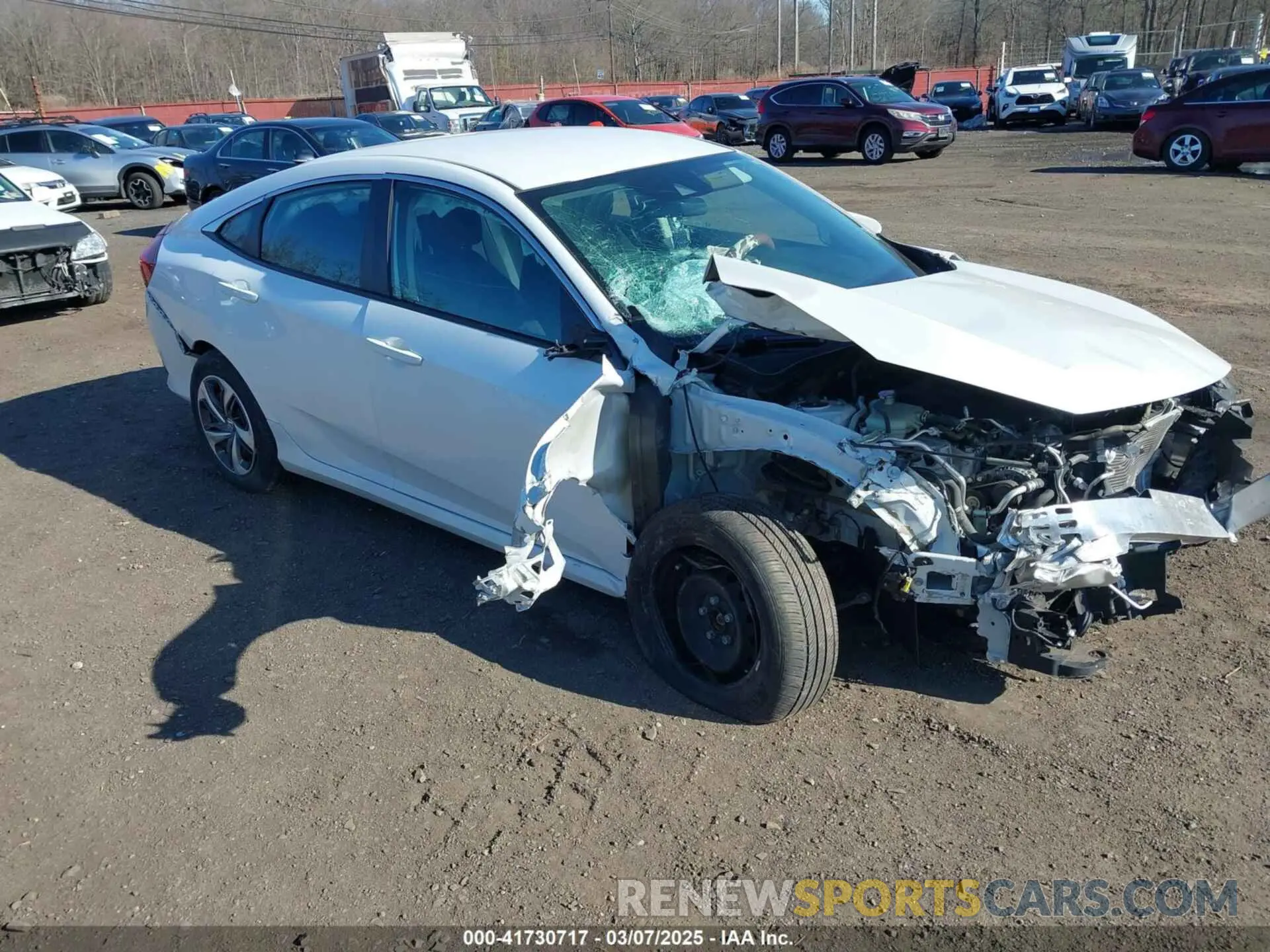1 fotografías del automóvil dañado 2HGFC2F60LH571286 HONDA CIVIC 2020