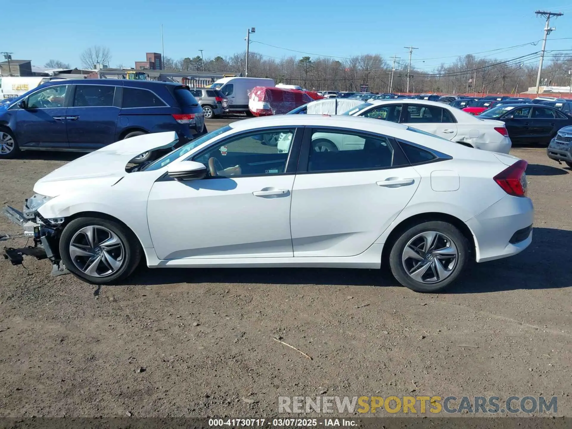 14 fotografías del automóvil dañado 2HGFC2F60LH571286 HONDA CIVIC 2020
