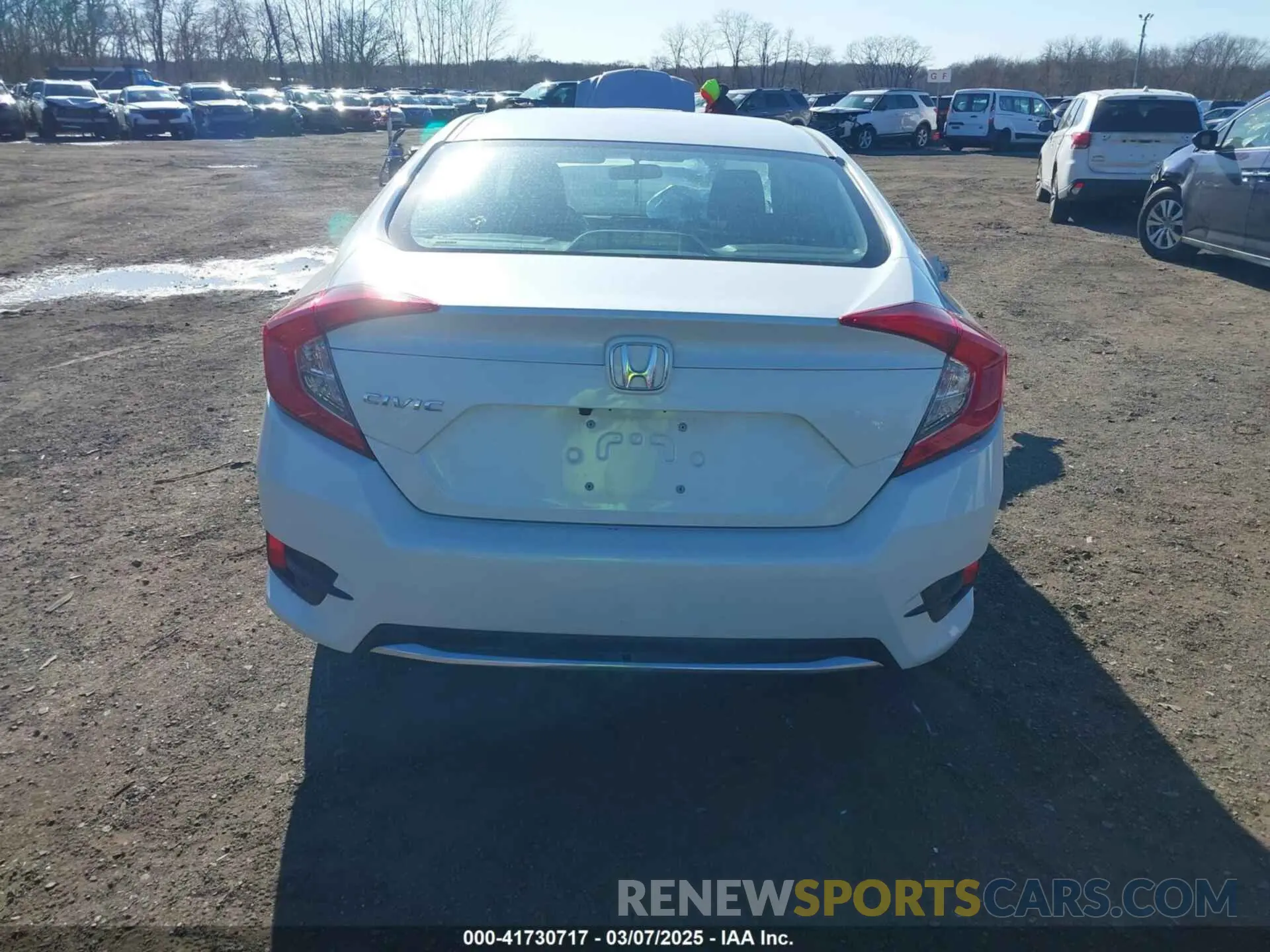 16 fotografías del automóvil dañado 2HGFC2F60LH571286 HONDA CIVIC 2020
