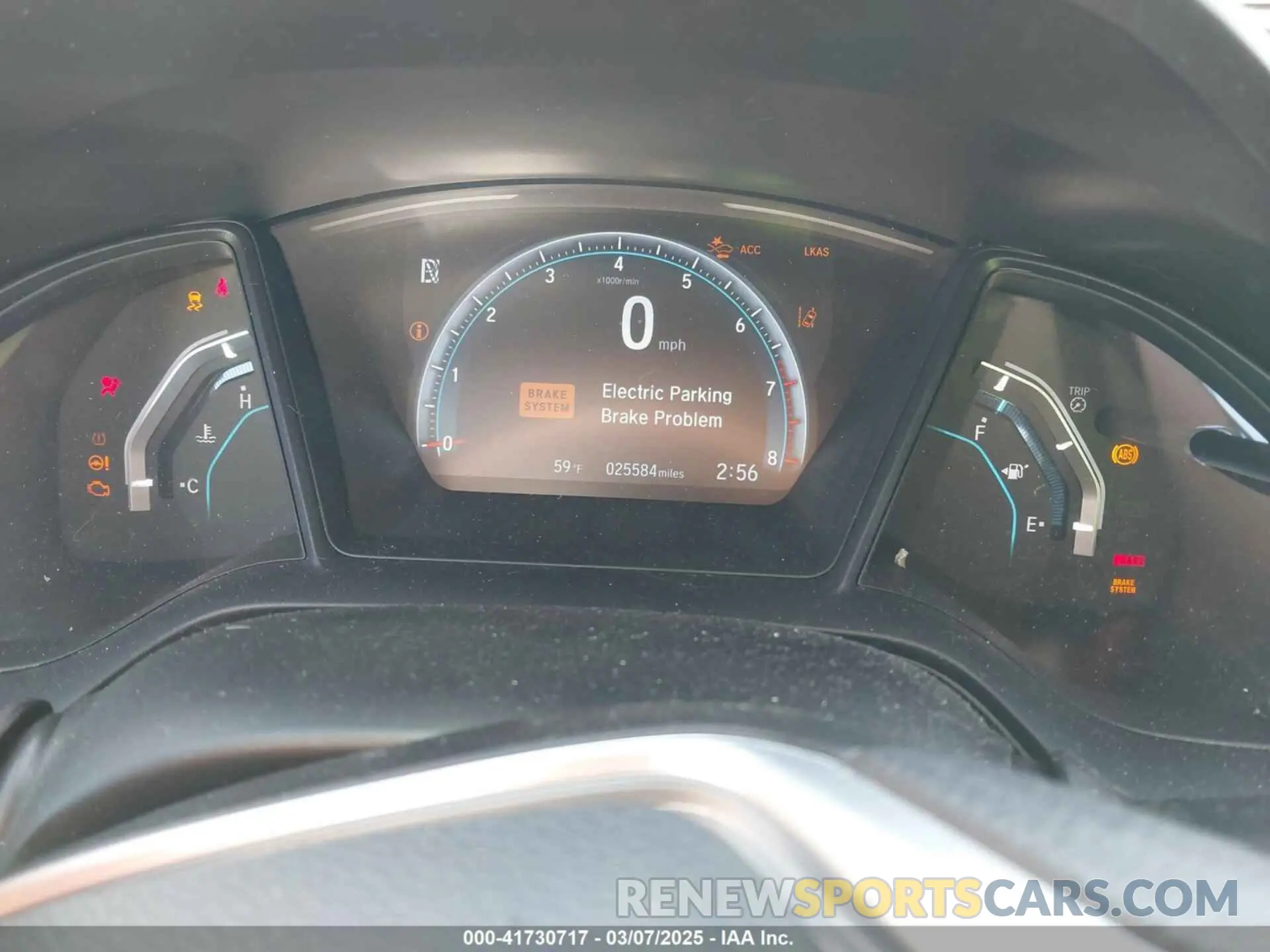 7 fotografías del automóvil dañado 2HGFC2F60LH571286 HONDA CIVIC 2020