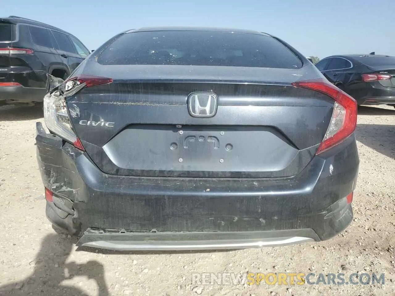 6 fotografías del automóvil dañado 2HGFC2F60LH573801 HONDA CIVIC 2020