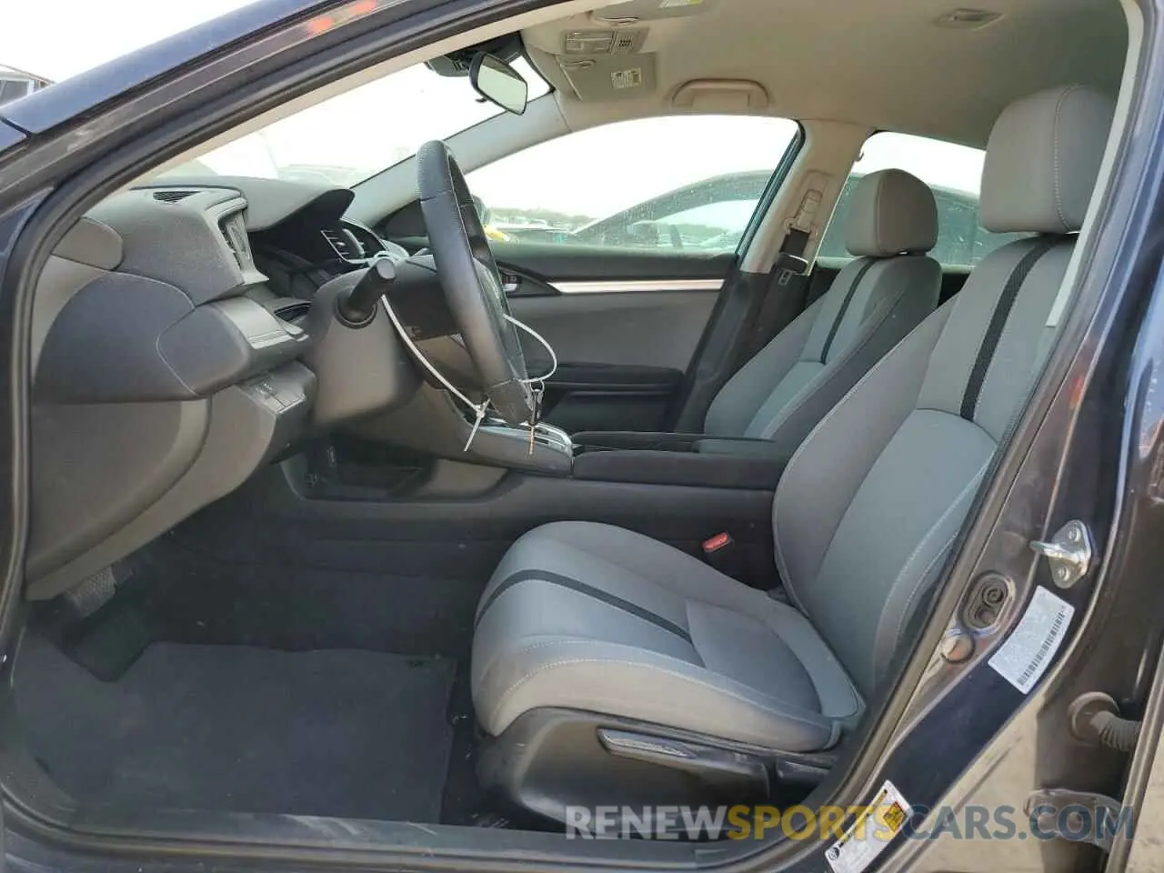 7 fotografías del automóvil dañado 2HGFC2F60LH573801 HONDA CIVIC 2020