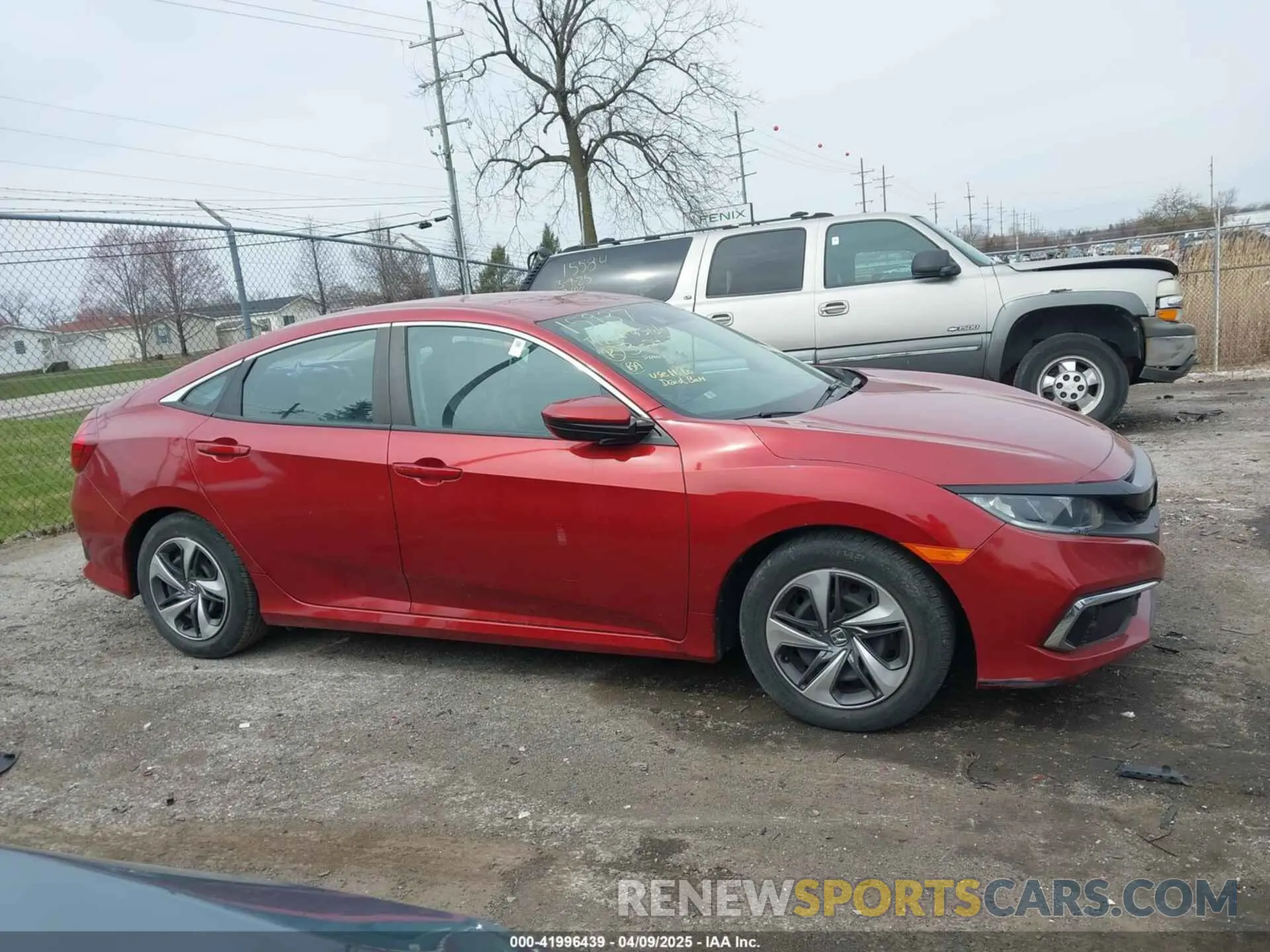 13 fotografías del automóvil dañado 2HGFC2F60LH577654 HONDA CIVIC 2020