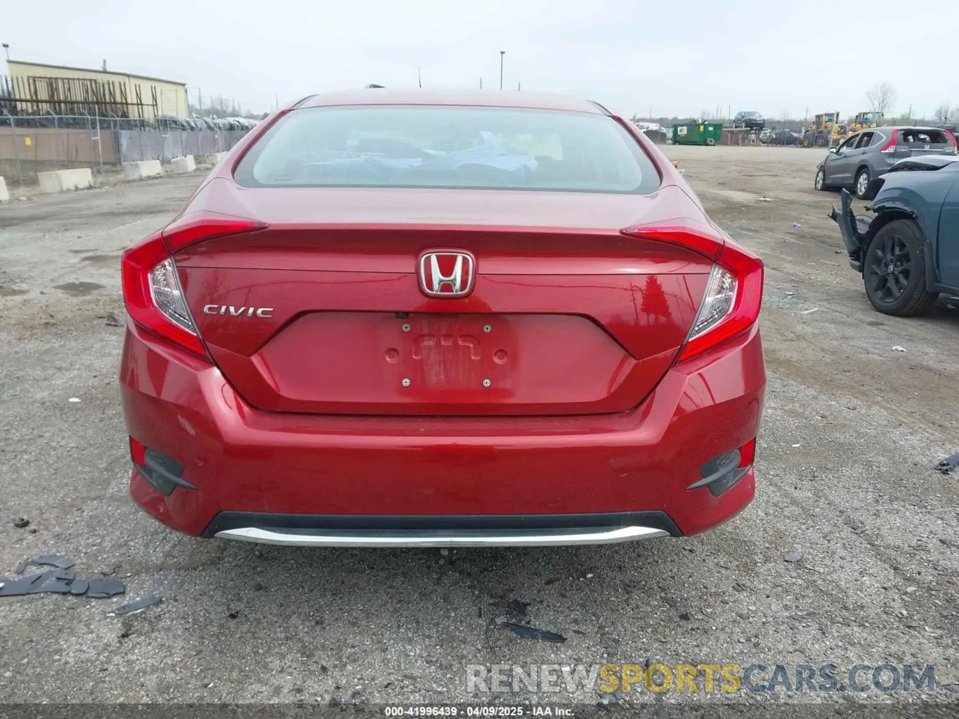 16 fotografías del automóvil dañado 2HGFC2F60LH577654 HONDA CIVIC 2020