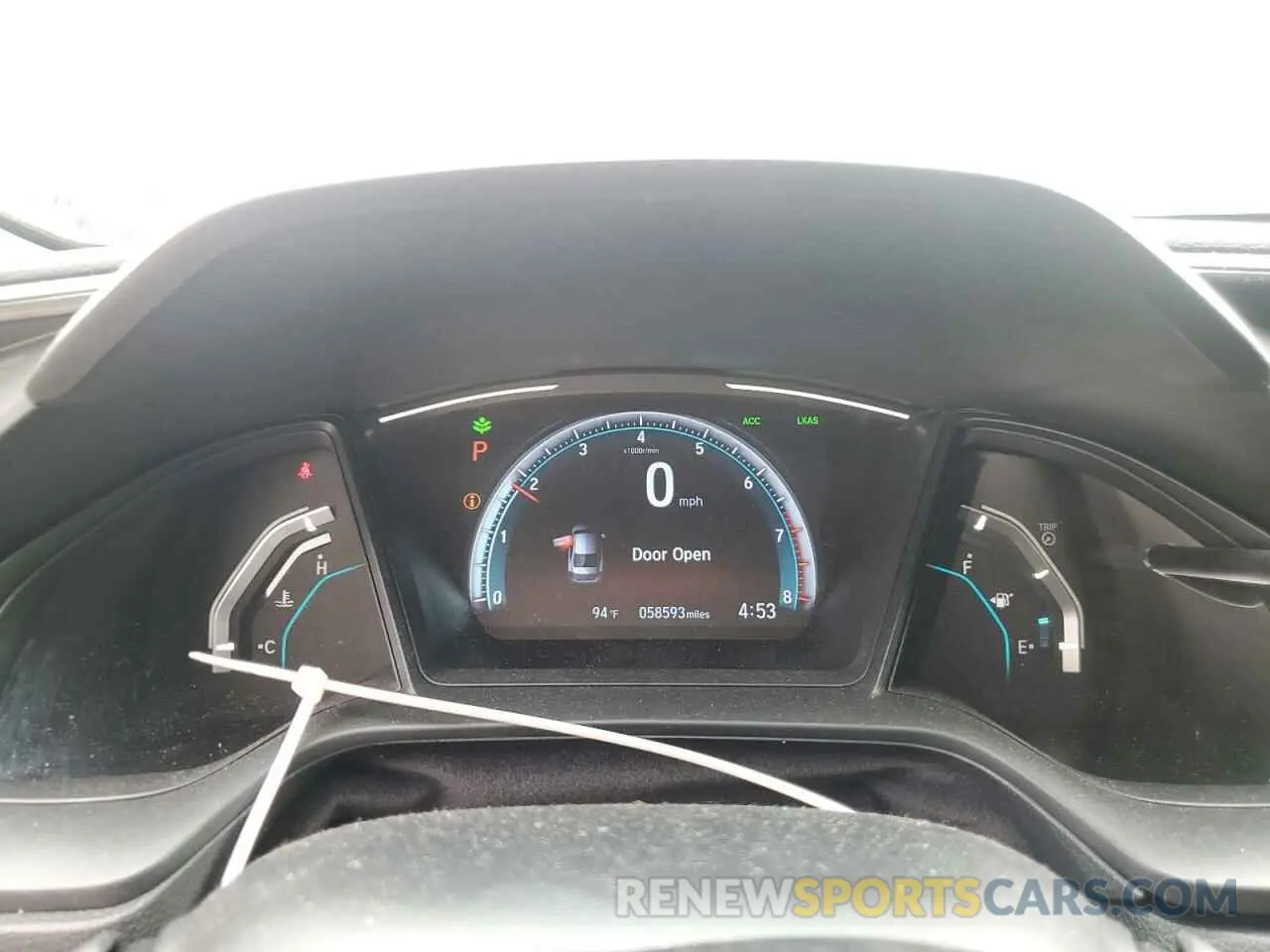 9 fotografías del automóvil dañado 2HGFC2F61LH507791 HONDA CIVIC 2020