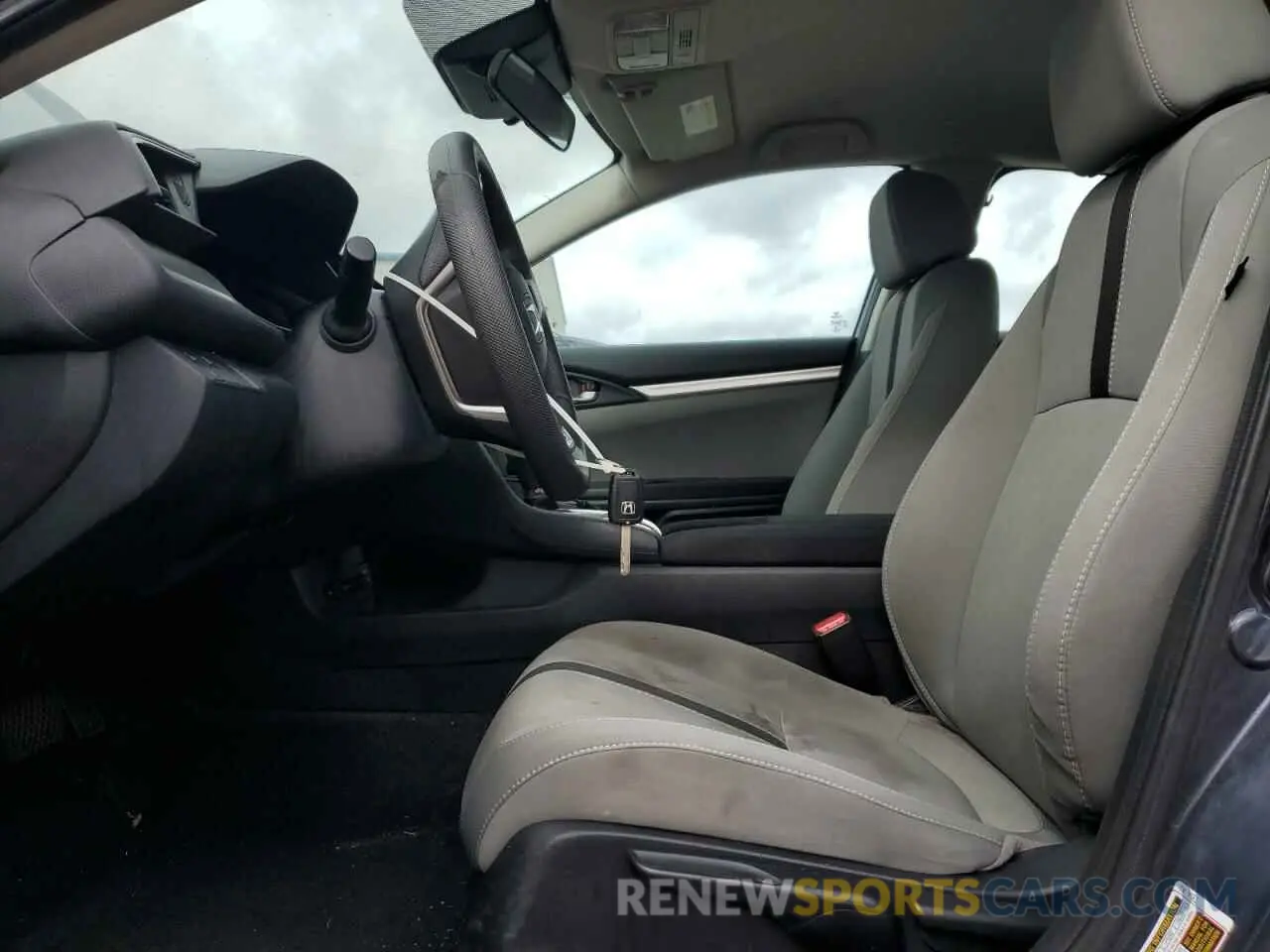 7 fotografías del automóvil dañado 2HGFC2F61LH538331 HONDA CIVIC 2020