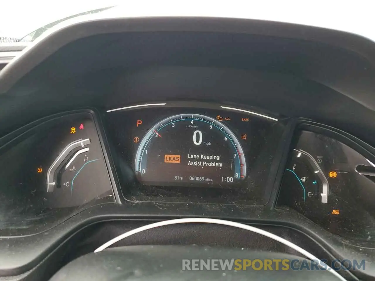 9 fotografías del automóvil dañado 2HGFC2F61LH538331 HONDA CIVIC 2020