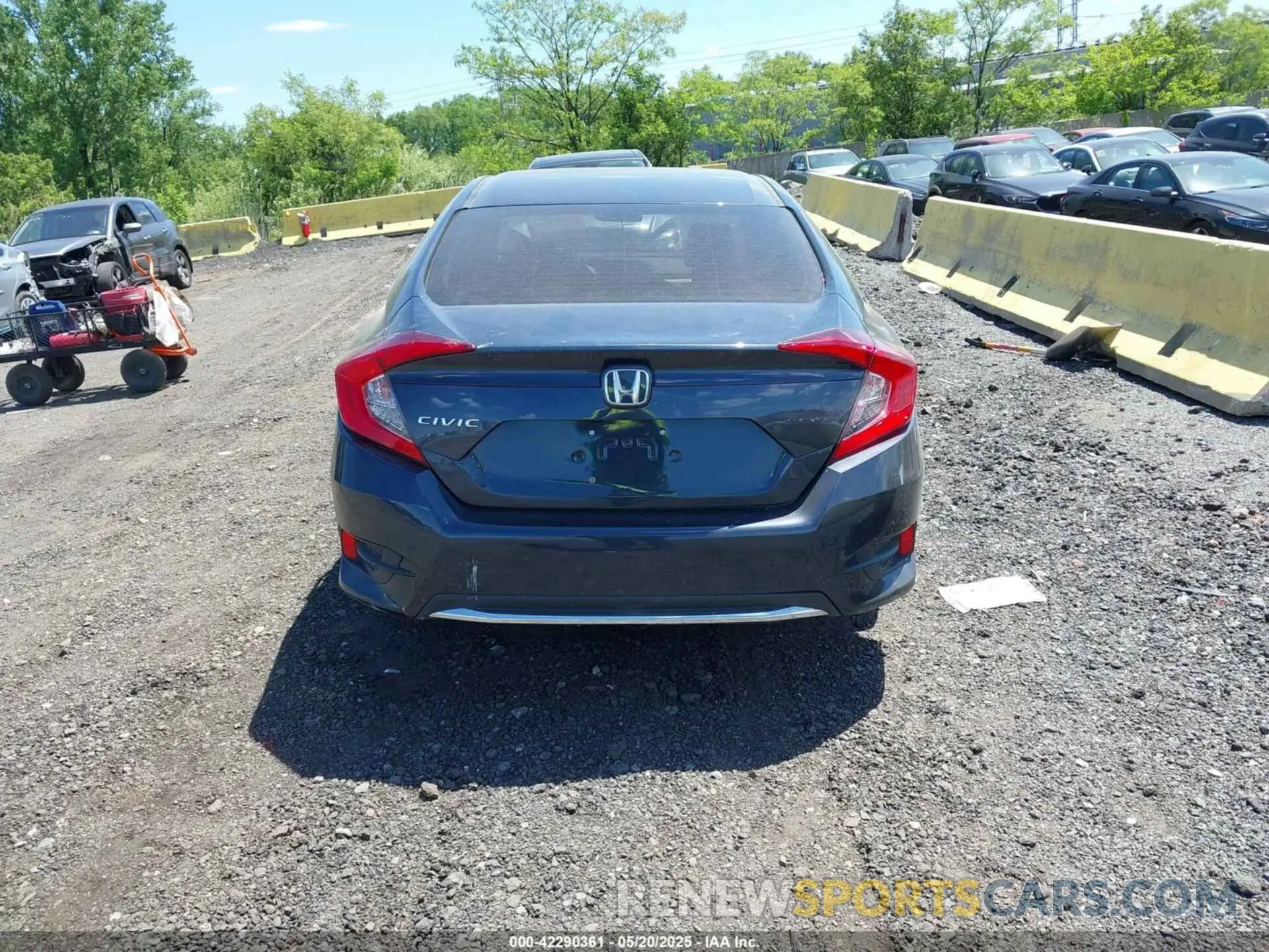 16 fotografías del automóvil dañado 2HGFC2F61LH567246 HONDA CIVIC 2020