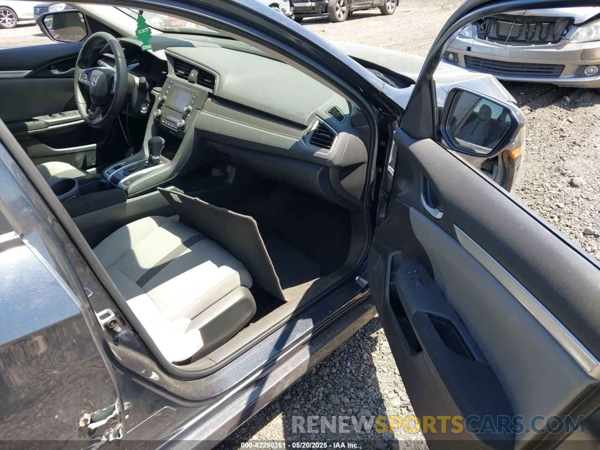 5 fotografías del automóvil dañado 2HGFC2F61LH567246 HONDA CIVIC 2020
