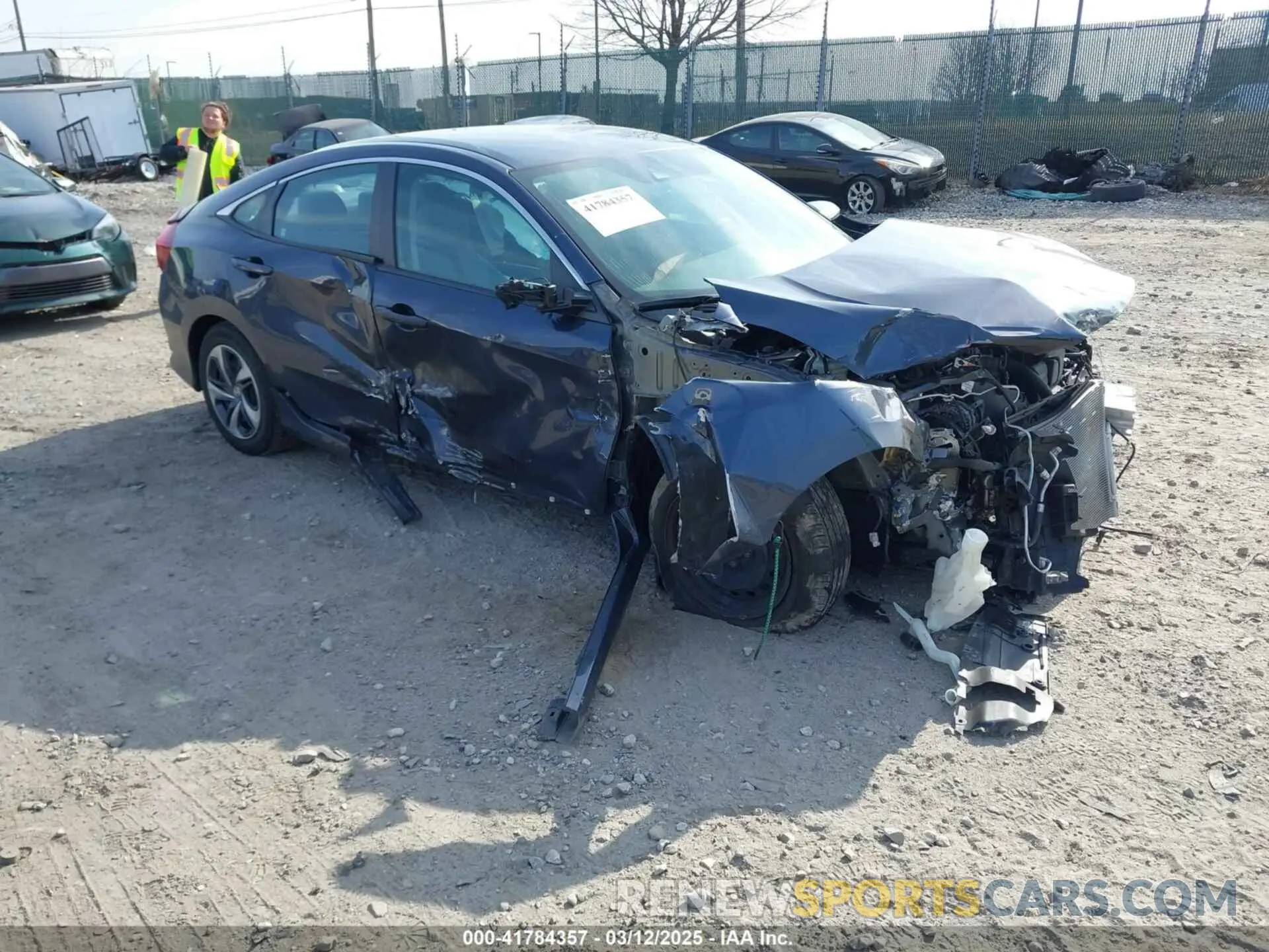 1 fotografías del automóvil dañado 2HGFC2F61LH570034 HONDA CIVIC 2020