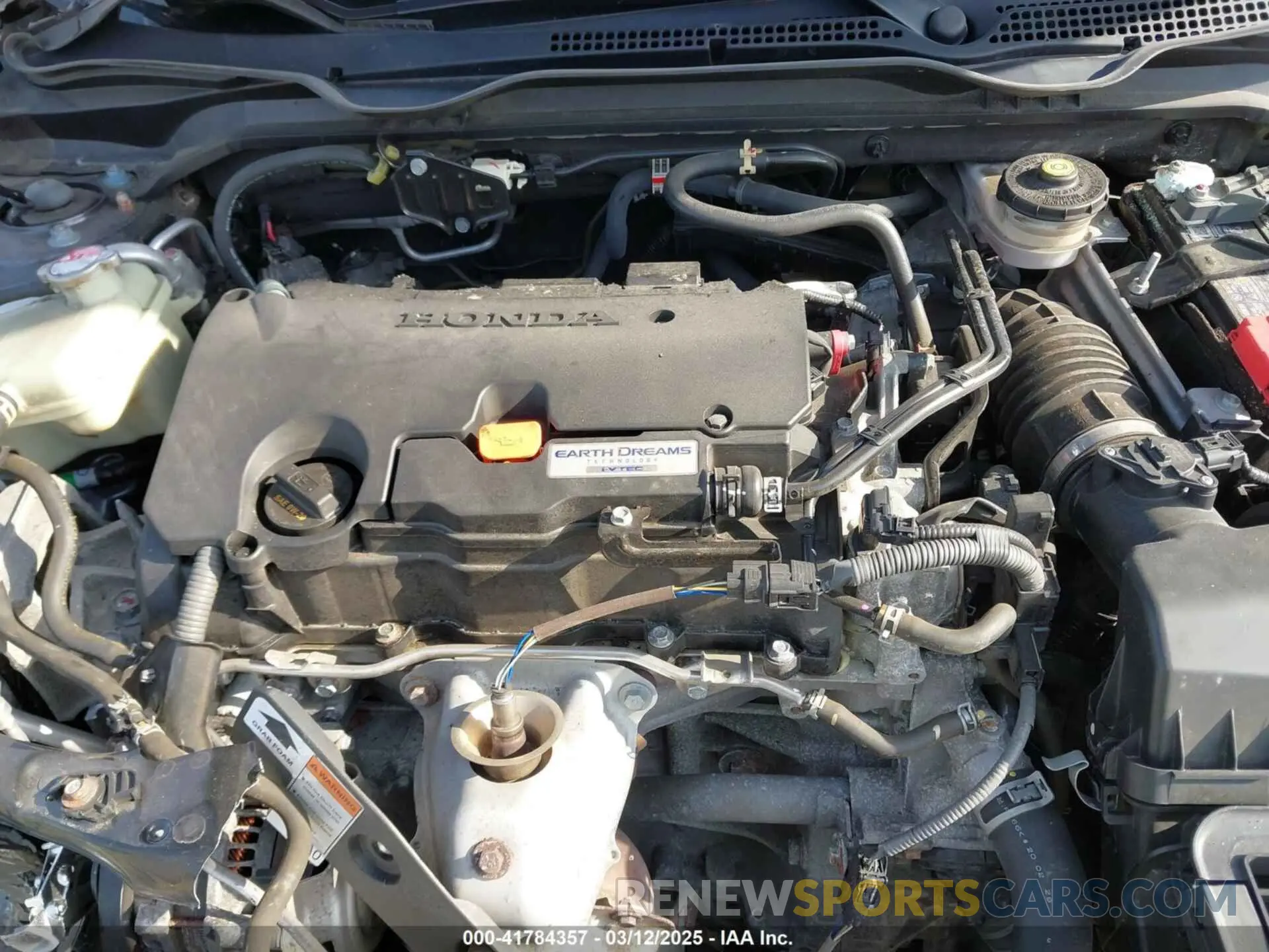 10 fotografías del automóvil dañado 2HGFC2F61LH570034 HONDA CIVIC 2020