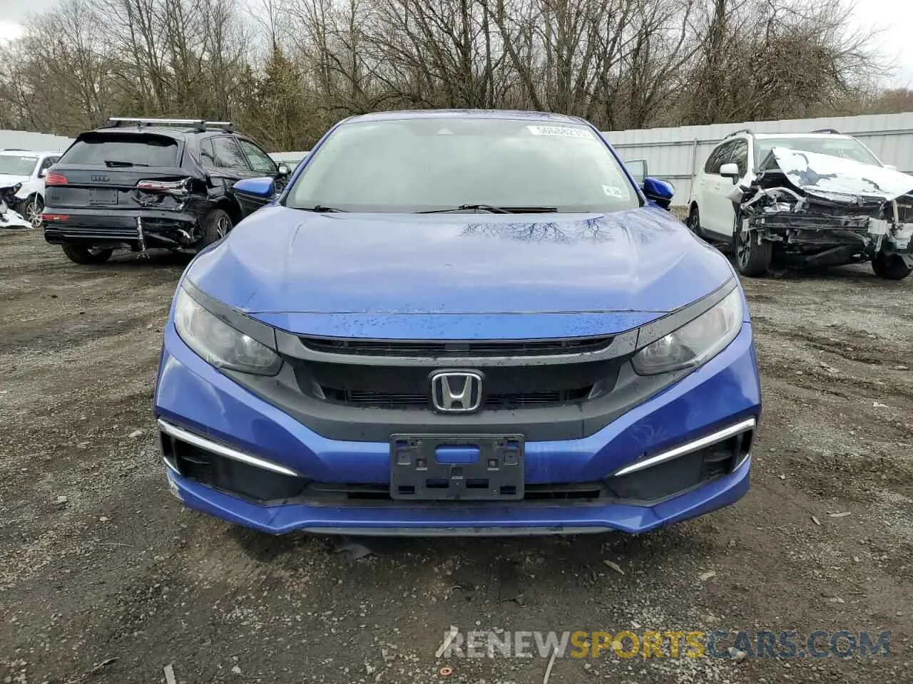 5 fotografías del automóvil dañado 2HGFC2F61LH596973 HONDA CIVIC 2020