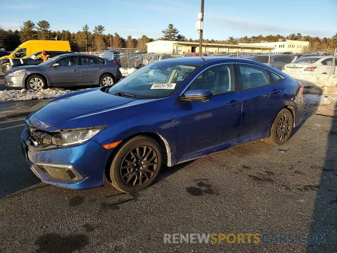 1 fotografías del automóvil dañado 2HGFC2F62LH502938 HONDA CIVIC 2020