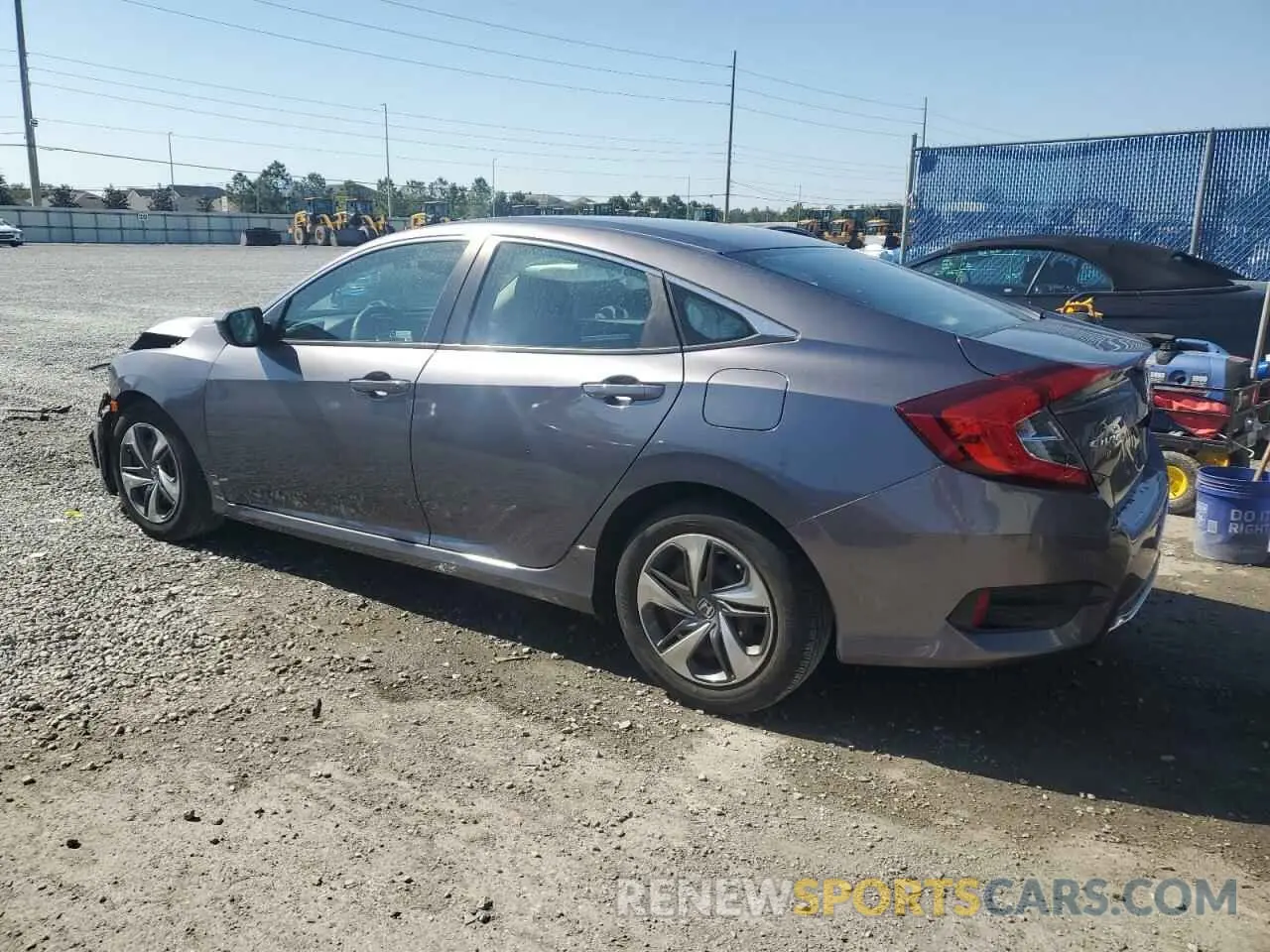 2 fotografías del automóvil dañado 2HGFC2F62LH511865 HONDA CIVIC 2020