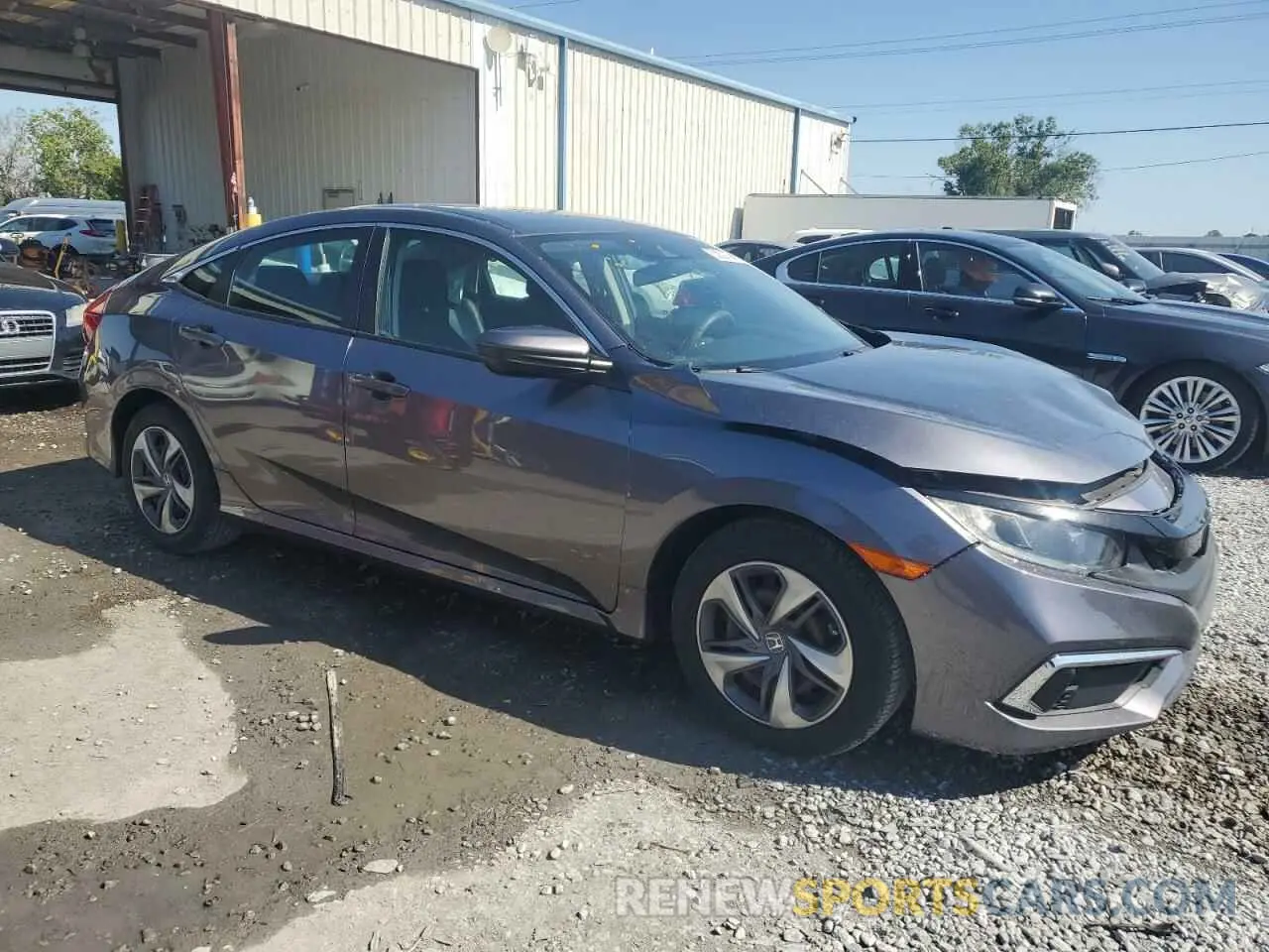4 fotografías del automóvil dañado 2HGFC2F62LH511865 HONDA CIVIC 2020