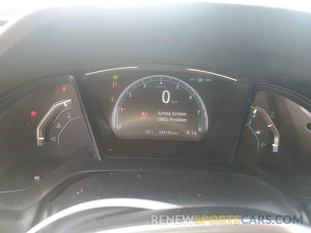 9 fotografías del automóvil dañado 2HGFC2F62LH511865 HONDA CIVIC 2020