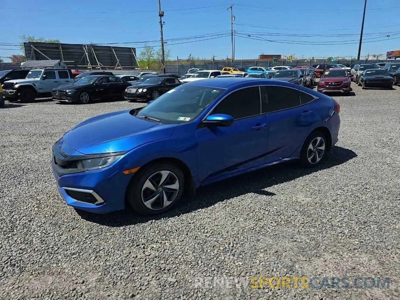 1 fotografías del automóvil dañado 2HGFC2F62LH520937 HONDA CIVIC 2020