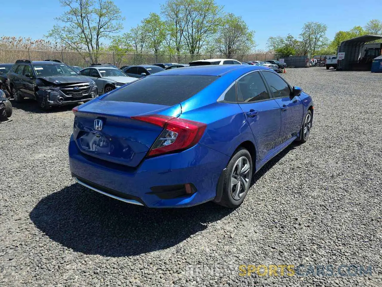 4 fotografías del automóvil dañado 2HGFC2F62LH520937 HONDA CIVIC 2020