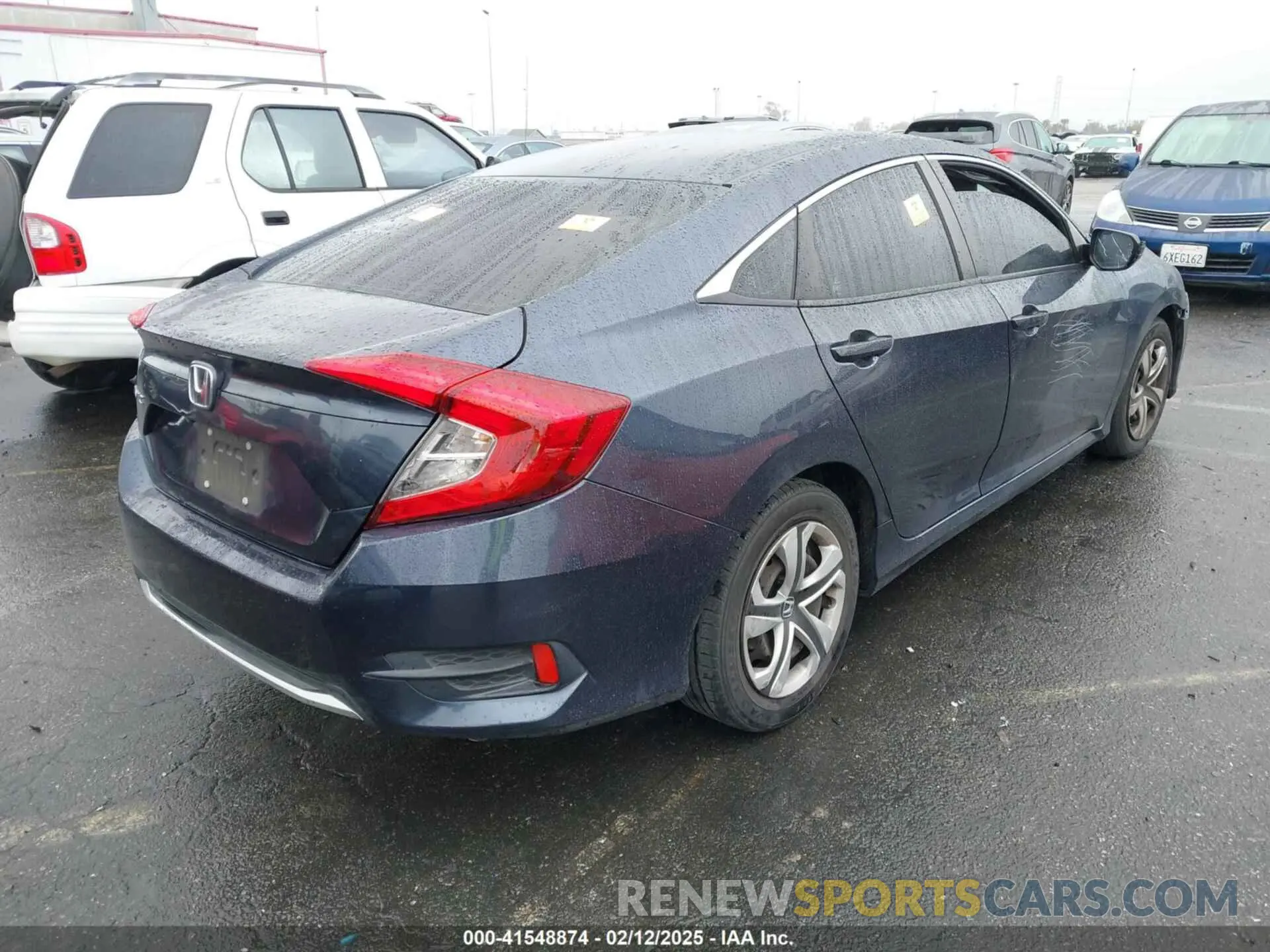 4 fotografías del automóvil dañado 2HGFC2F62LH527113 HONDA CIVIC 2020