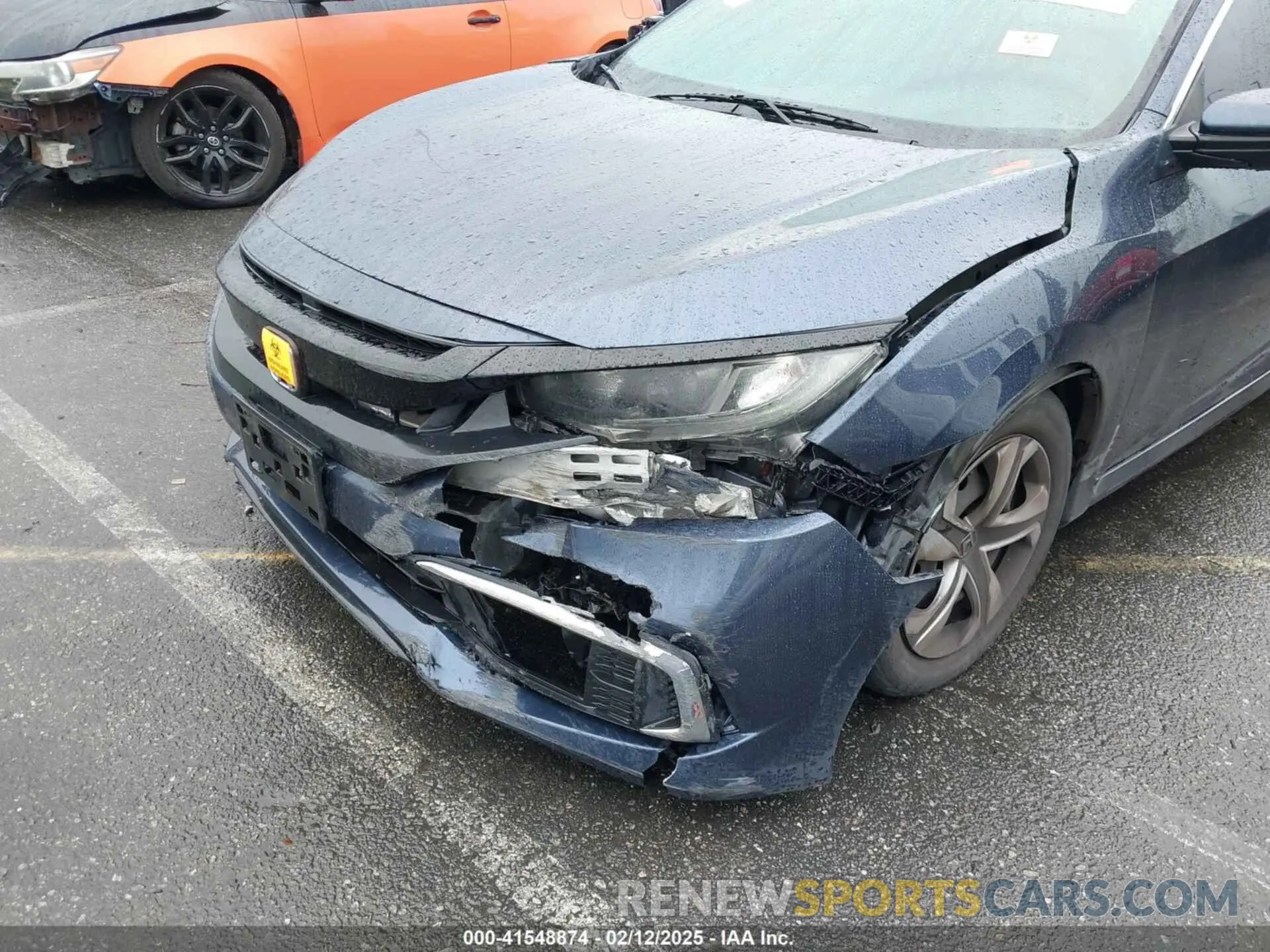 6 fotografías del automóvil dañado 2HGFC2F62LH527113 HONDA CIVIC 2020