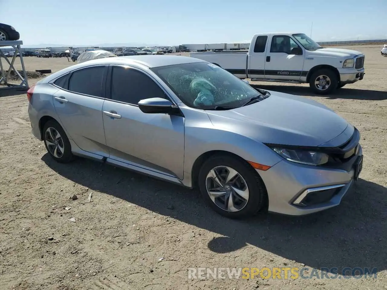 4 fotografías del automóvil dañado 2HGFC2F62LH534353 HONDA CIVIC 2020