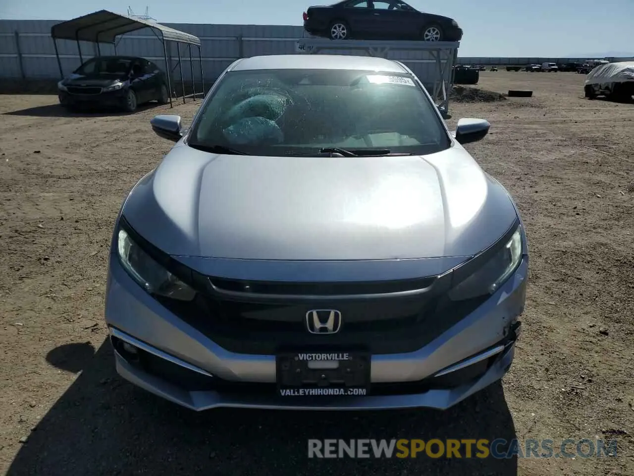 5 fotografías del automóvil dañado 2HGFC2F62LH534353 HONDA CIVIC 2020