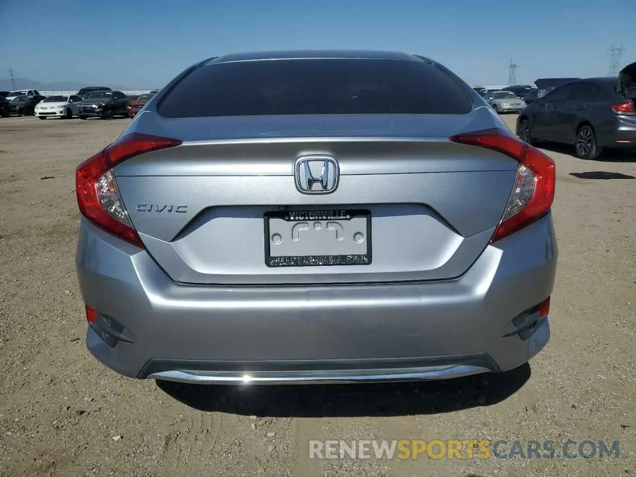 6 fotografías del automóvil dañado 2HGFC2F62LH534353 HONDA CIVIC 2020