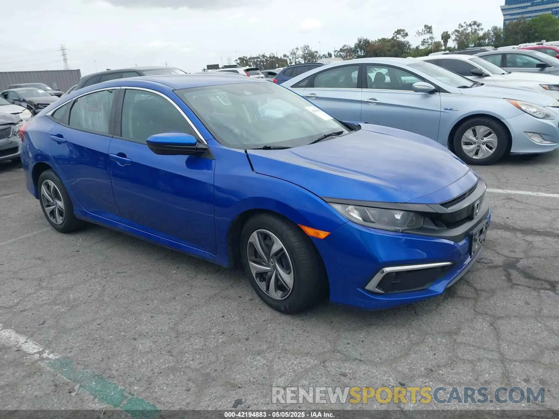 1 fotografías del automóvil dañado 2HGFC2F62LH547118 HONDA CIVIC 2020