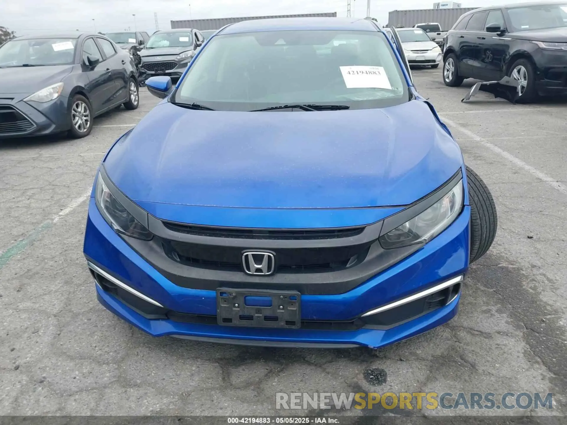 12 fotografías del automóvil dañado 2HGFC2F62LH547118 HONDA CIVIC 2020