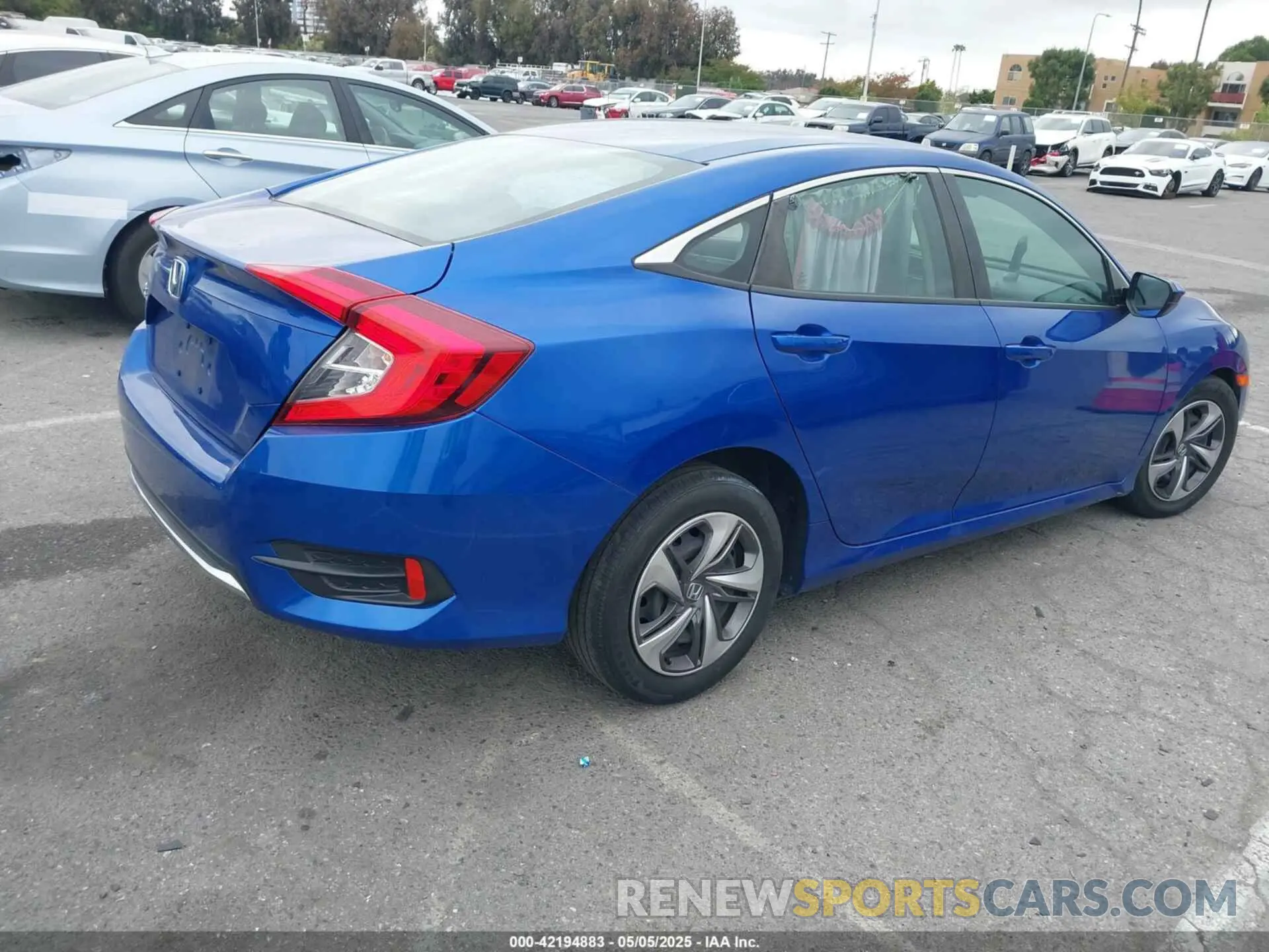 4 fotografías del automóvil dañado 2HGFC2F62LH547118 HONDA CIVIC 2020