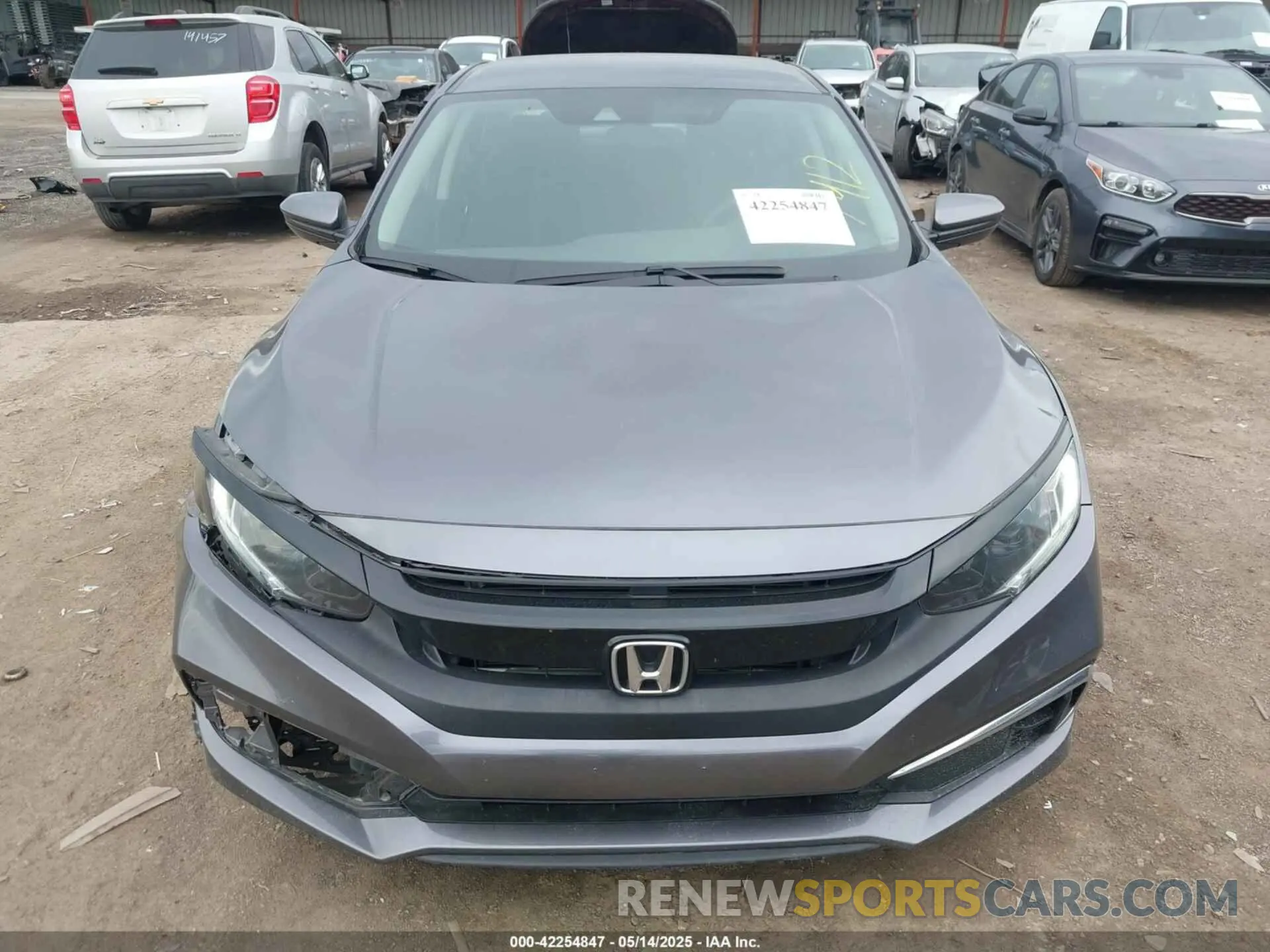 12 fotografías del automóvil dañado 2HGFC2F62LH547412 HONDA CIVIC 2020