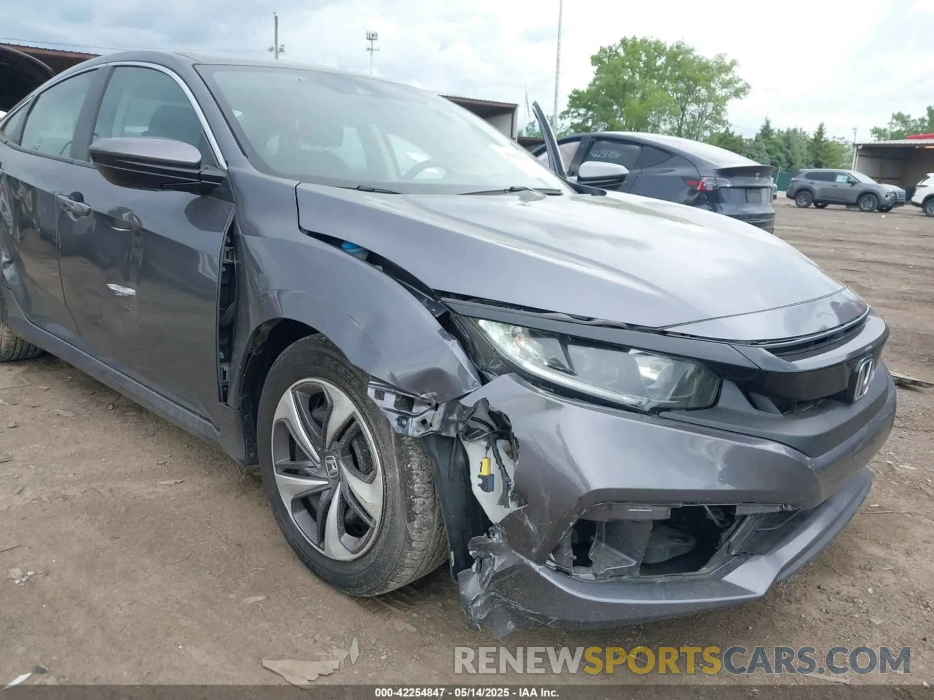 6 fotografías del automóvil dañado 2HGFC2F62LH547412 HONDA CIVIC 2020