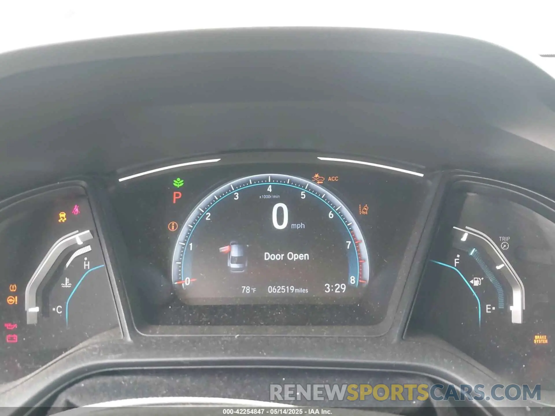 7 fotografías del automóvil dañado 2HGFC2F62LH547412 HONDA CIVIC 2020