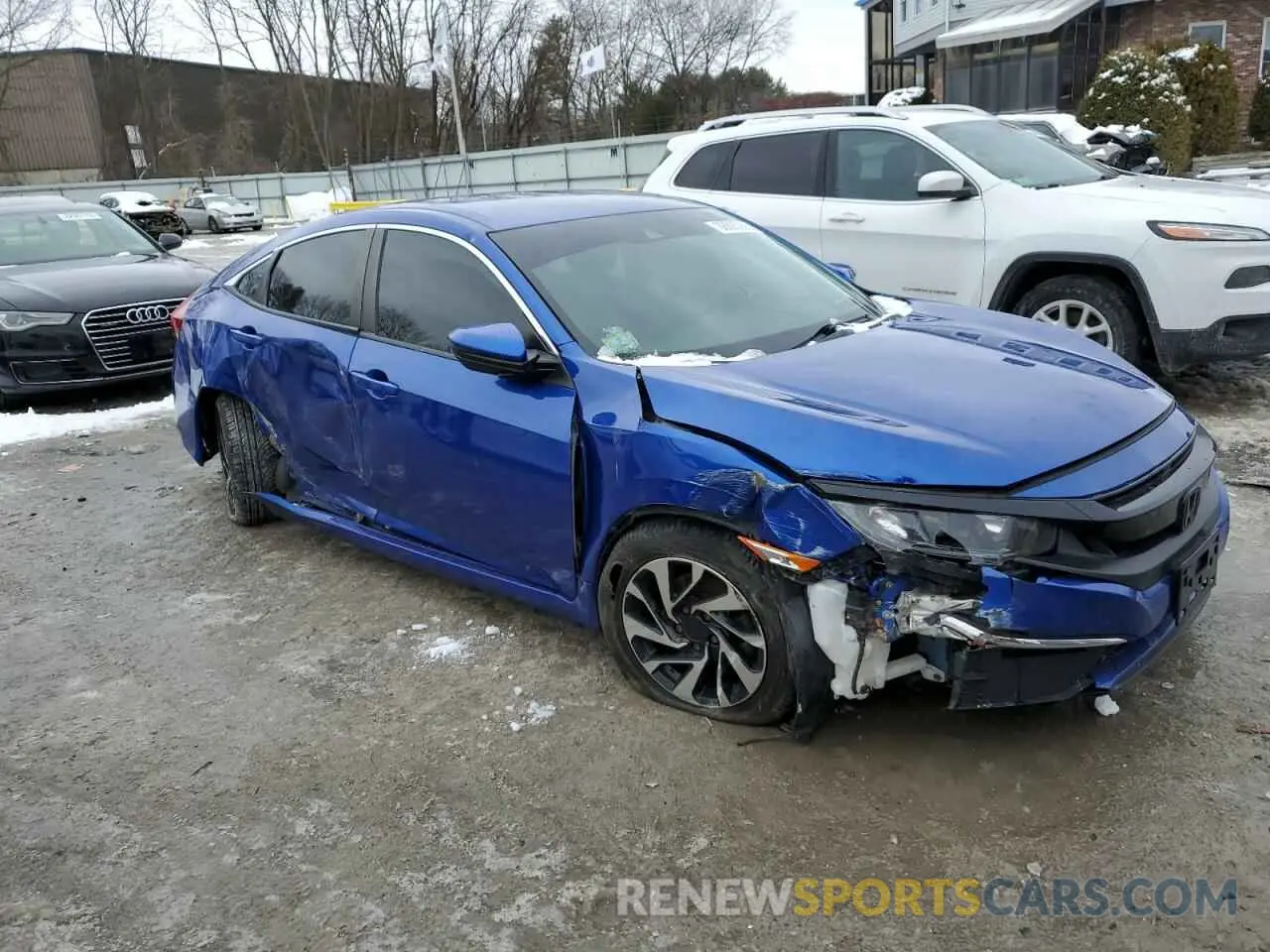 4 fotografías del automóvil dañado 2HGFC2F62LH578627 HONDA CIVIC 2020