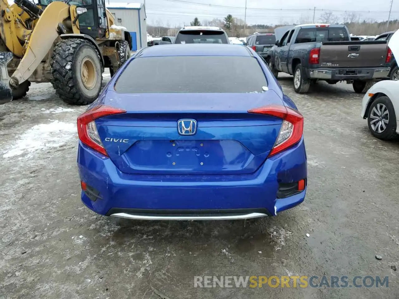 6 fotografías del automóvil dañado 2HGFC2F62LH578627 HONDA CIVIC 2020