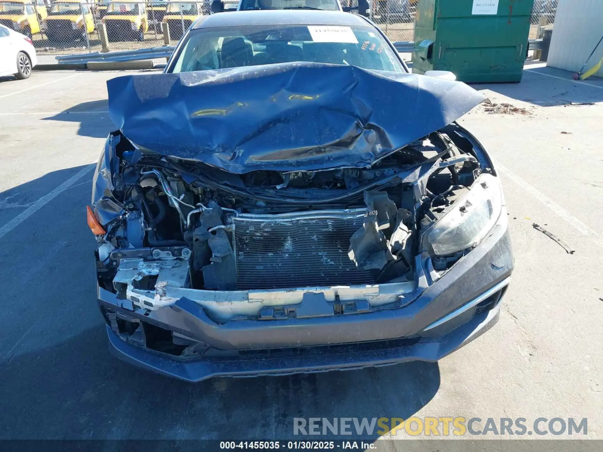 12 fotografías del automóvil dañado 2HGFC2F62LH581785 HONDA CIVIC 2020