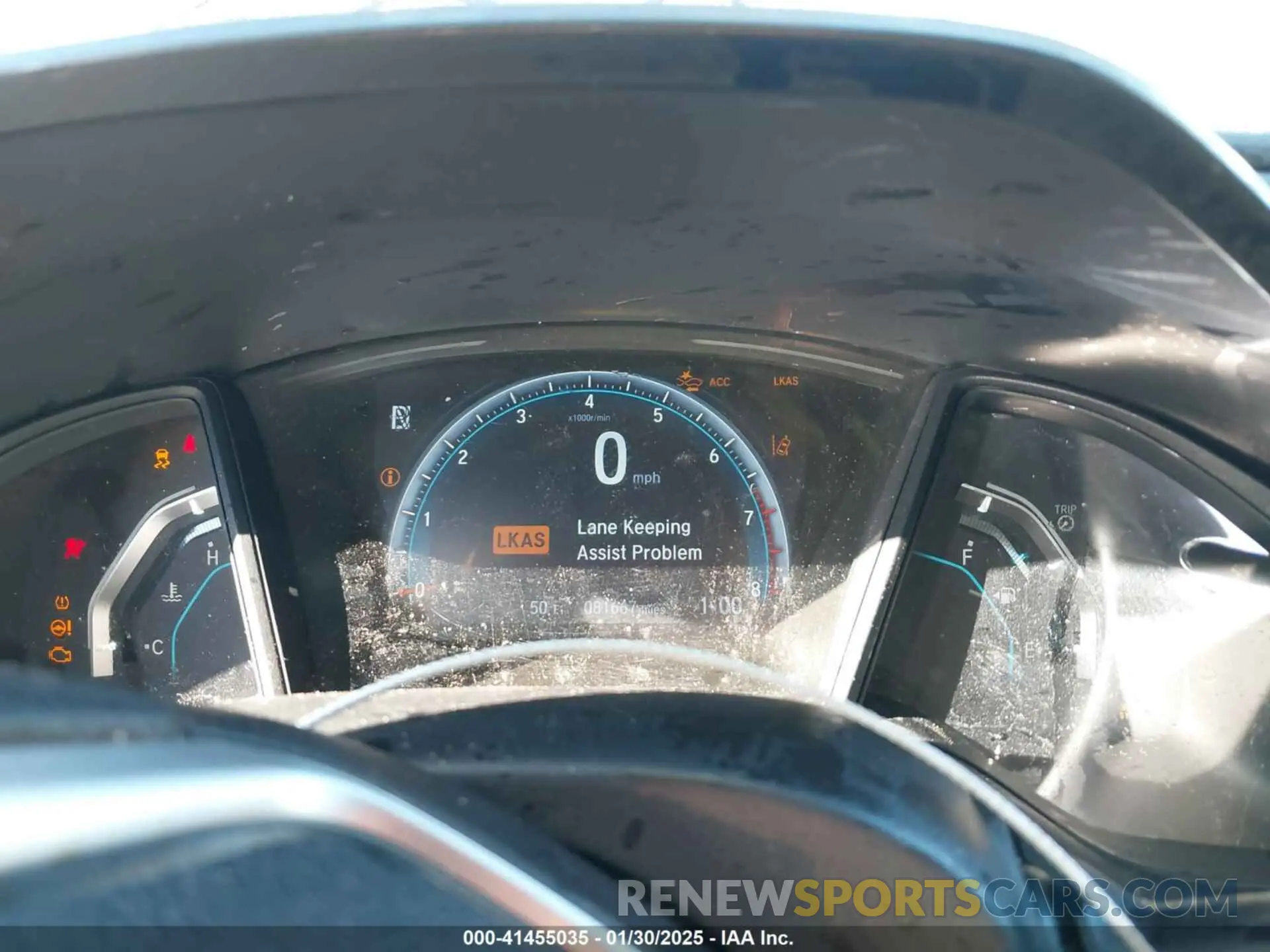 7 fotografías del automóvil dañado 2HGFC2F62LH581785 HONDA CIVIC 2020
