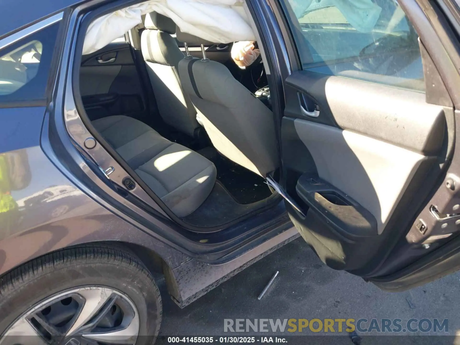 8 fotografías del automóvil dañado 2HGFC2F62LH581785 HONDA CIVIC 2020